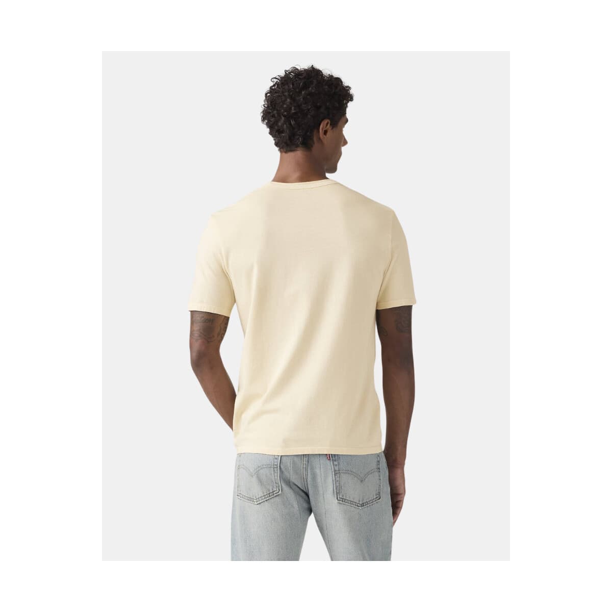 Men's T-Shirts Levis Beige