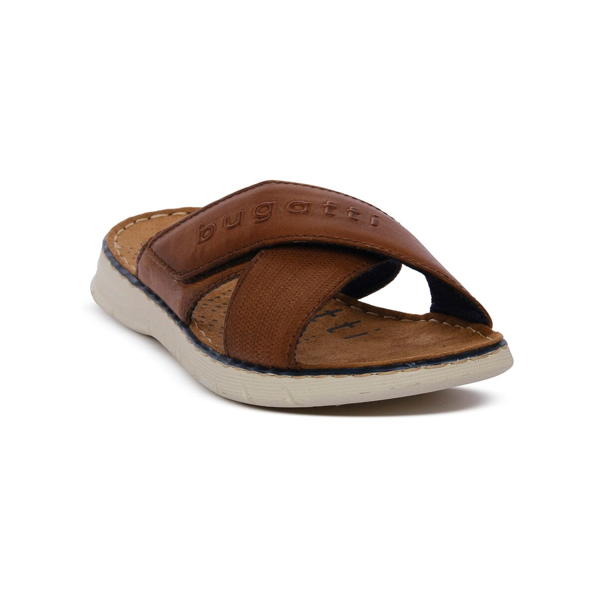 Men's Mules Bugatti Brown