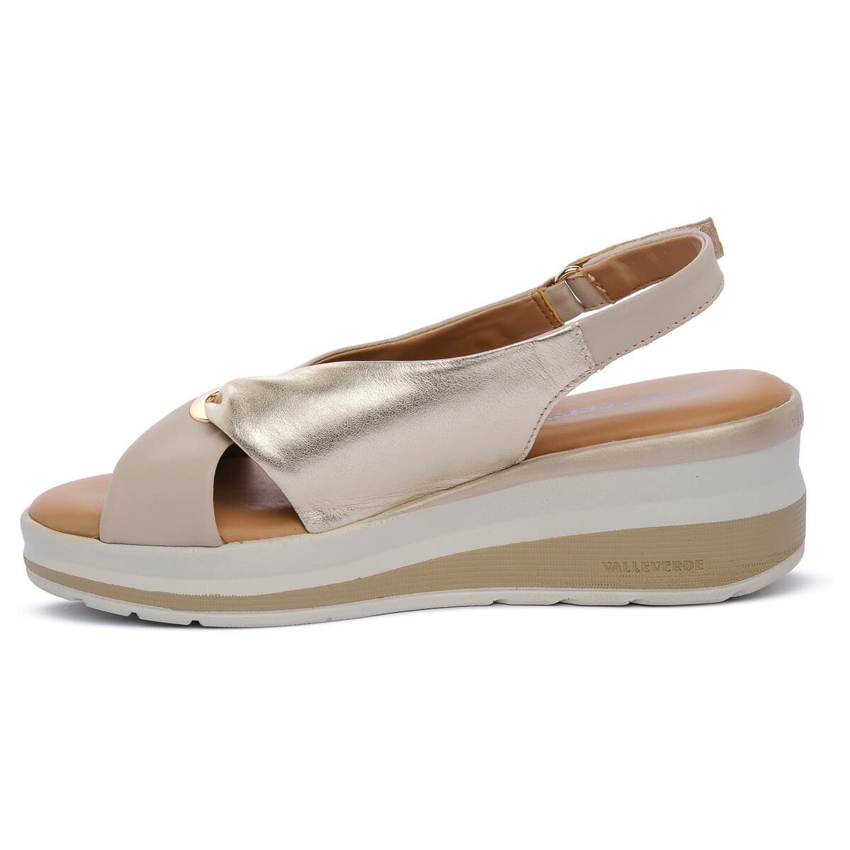 Women's Sandals Valleverde Beige