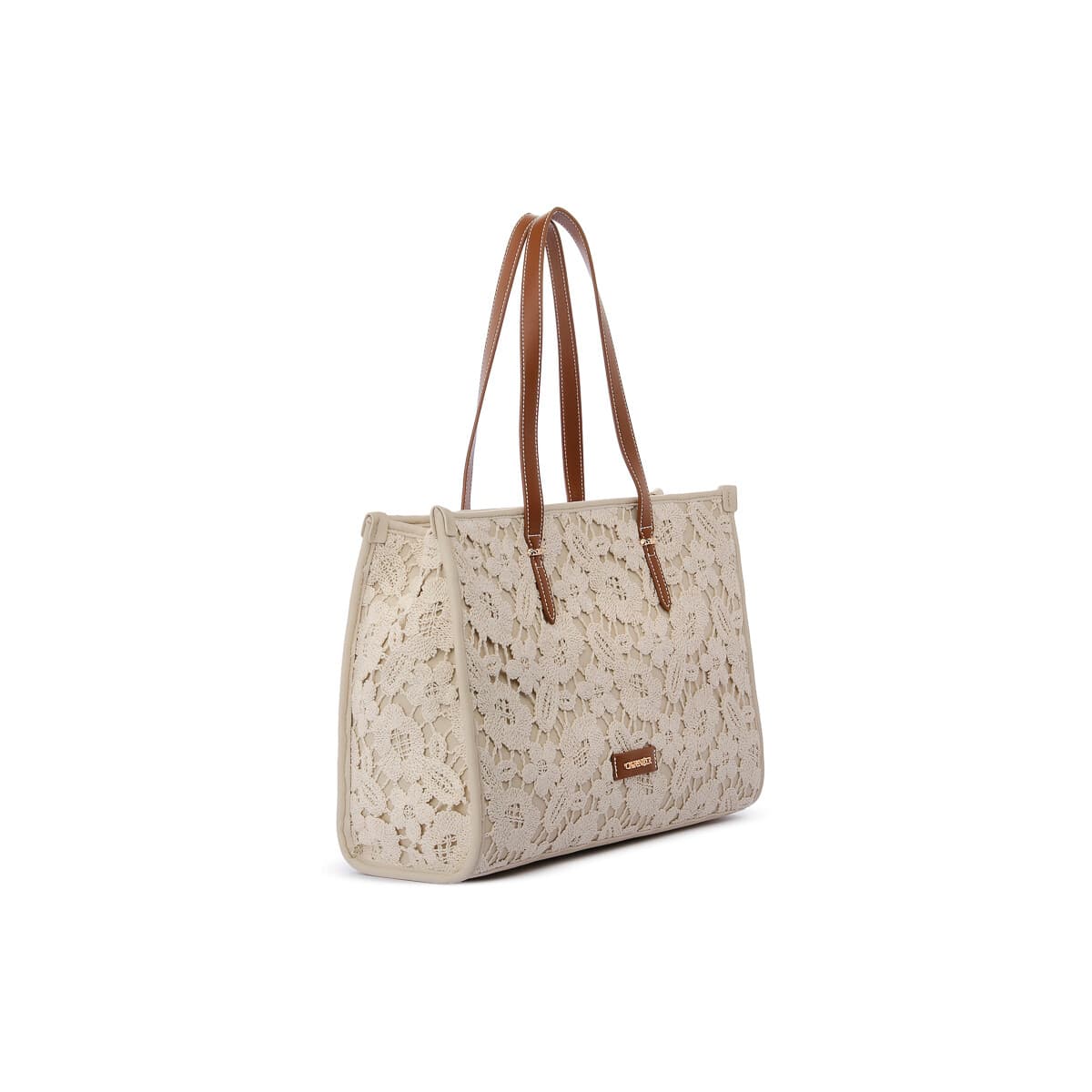 Women's Tote Bags Café Noir Beige