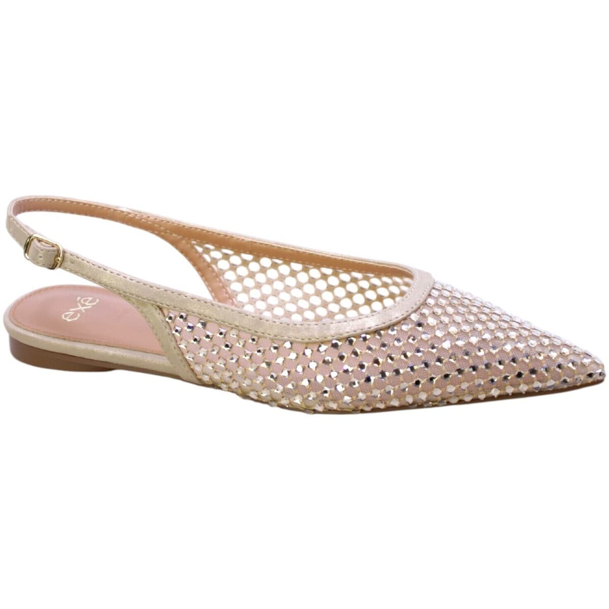 Women's Ballet Flats Exé Shoes Gold