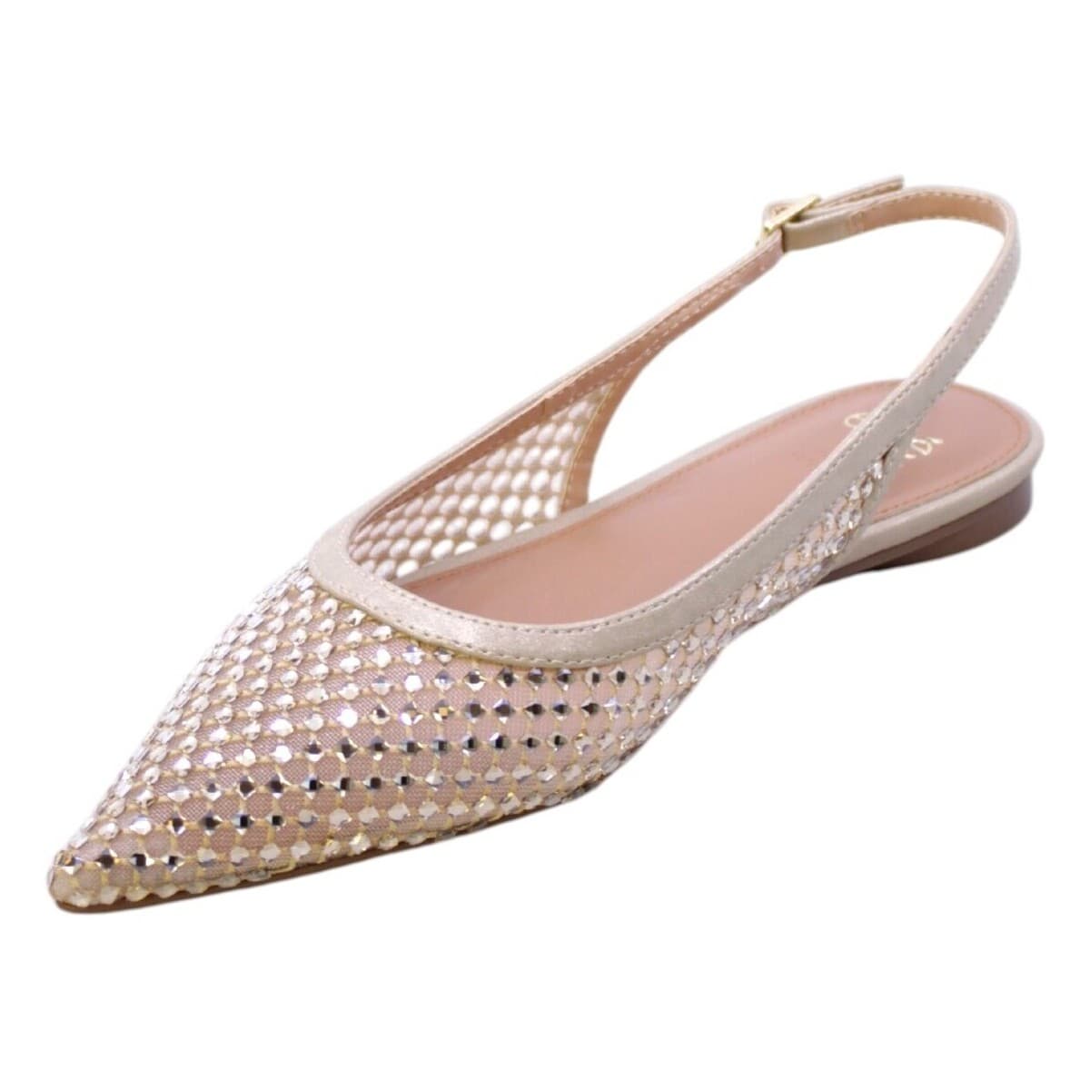 Women's Ballet Flats Exé Shoes Gold