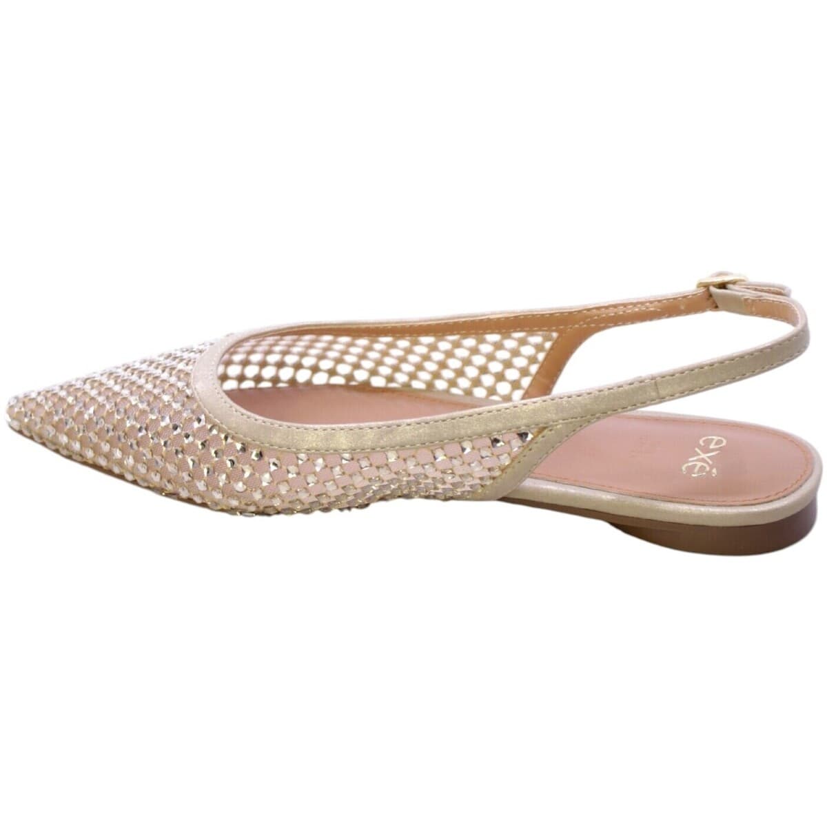 Women's Ballet Flats Exé Shoes Gold