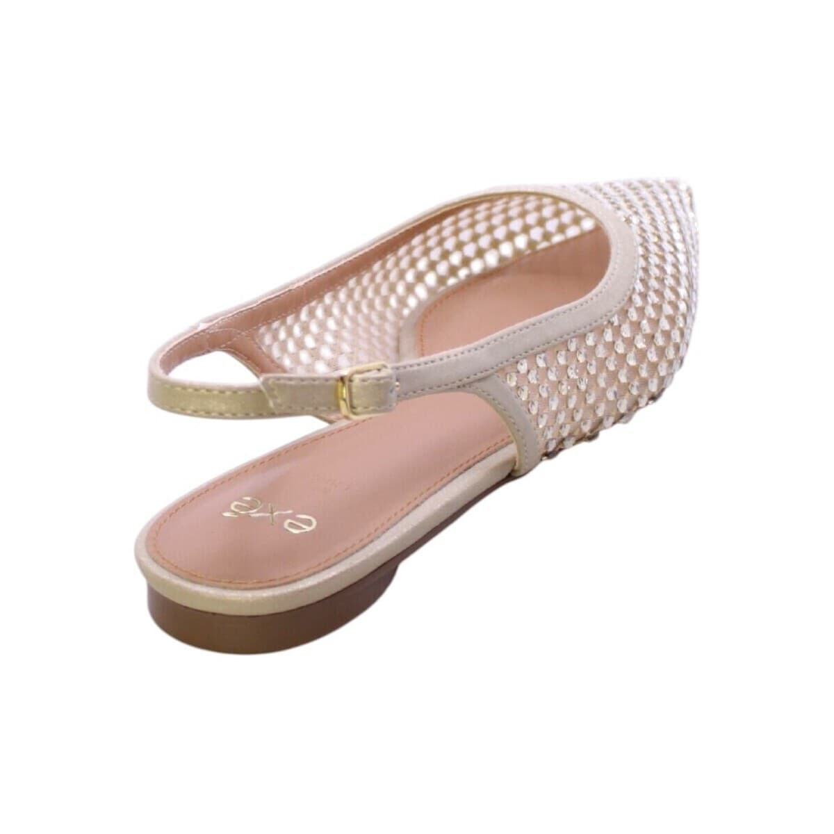Women's Ballet Flats Exé Shoes Gold