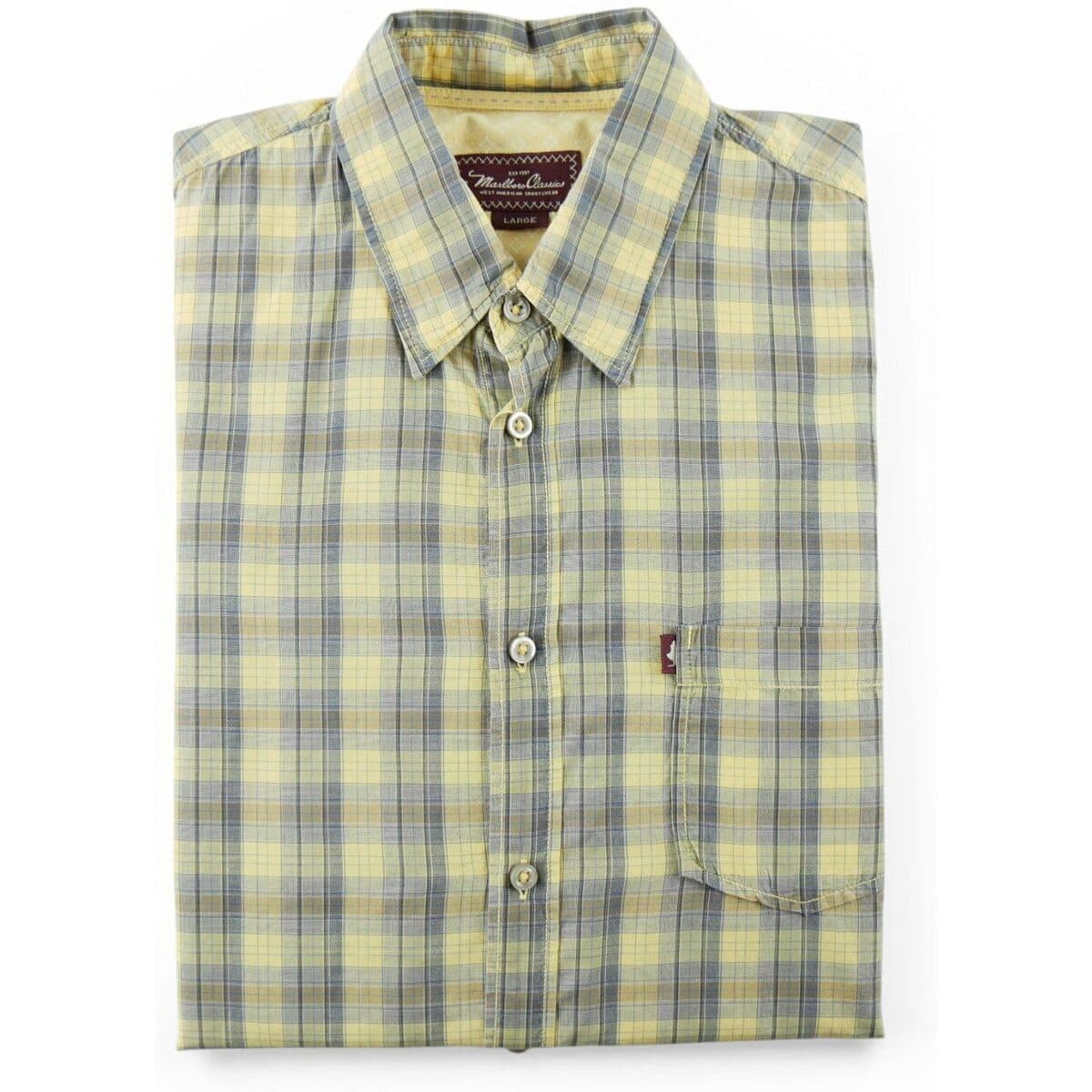 Men's Shirts Marlboro Classics Yellow