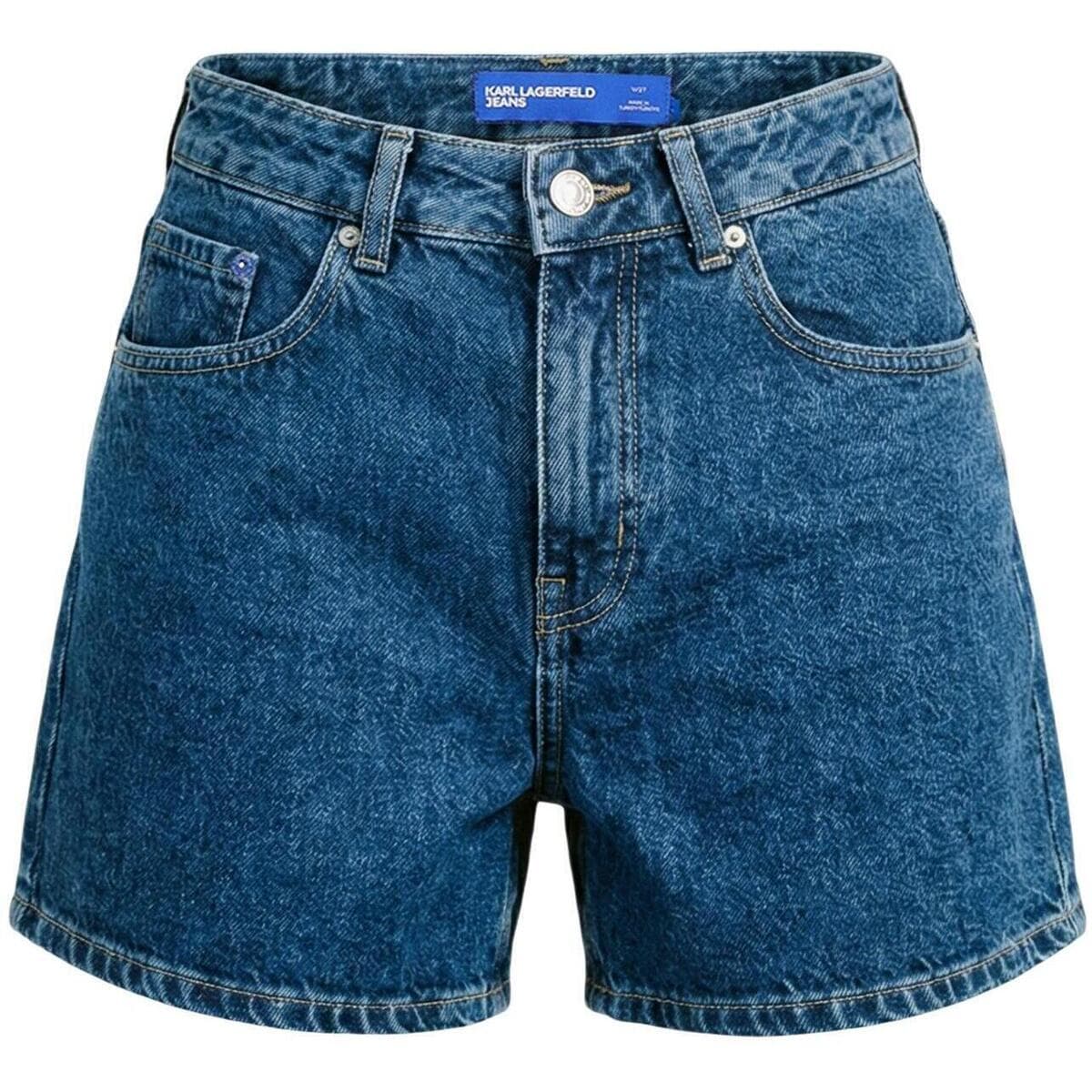 Women's Shorts Karl Lagerfeld Blue