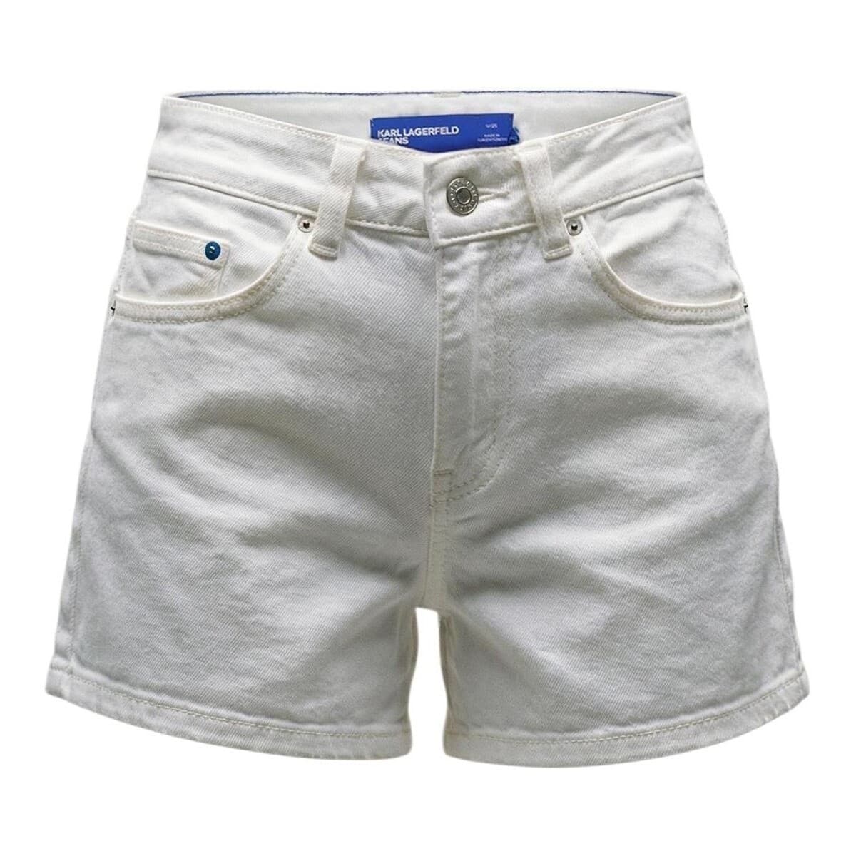 Women's Shorts Karl Lagerfeld White