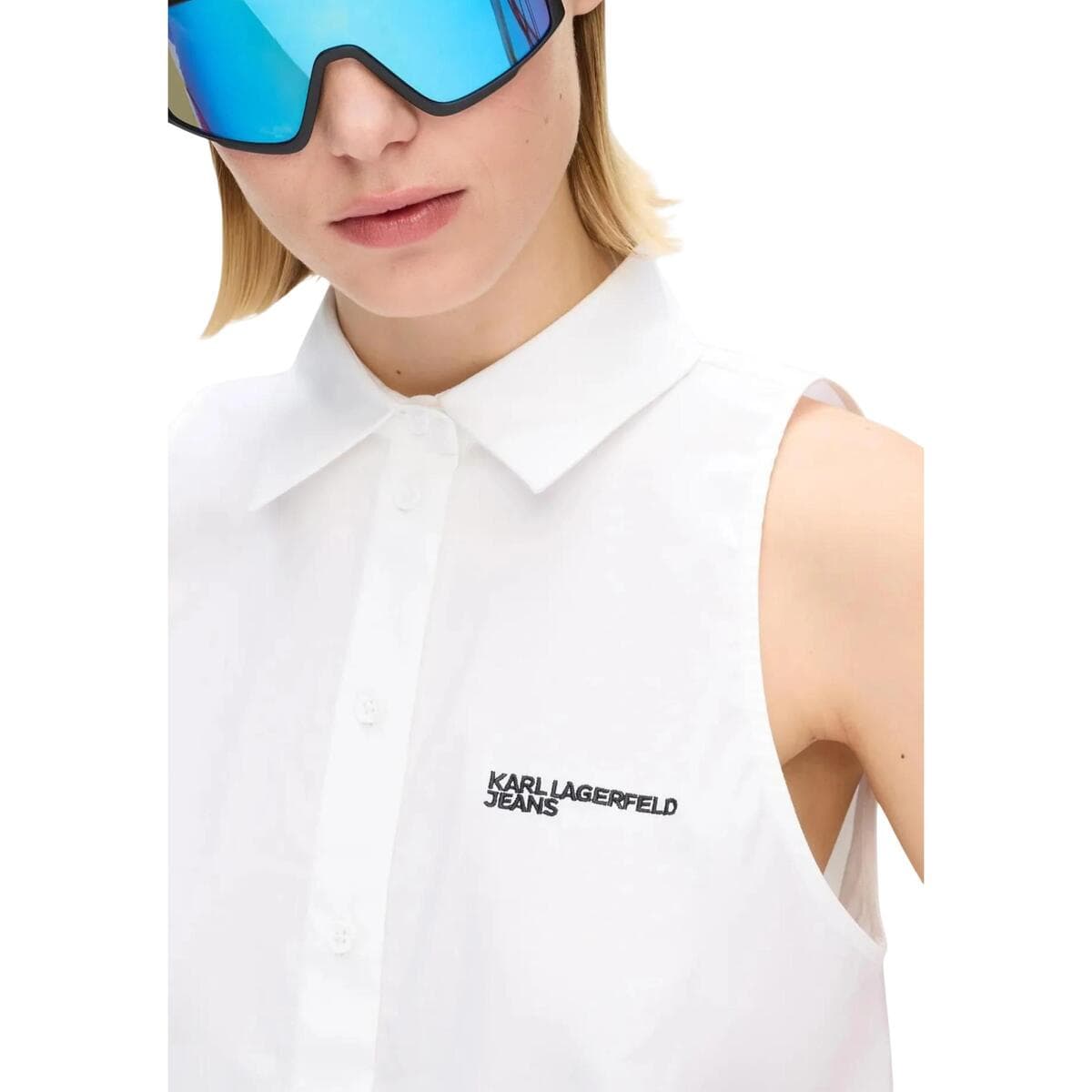 Women's Shirts Karl Lagerfeld White