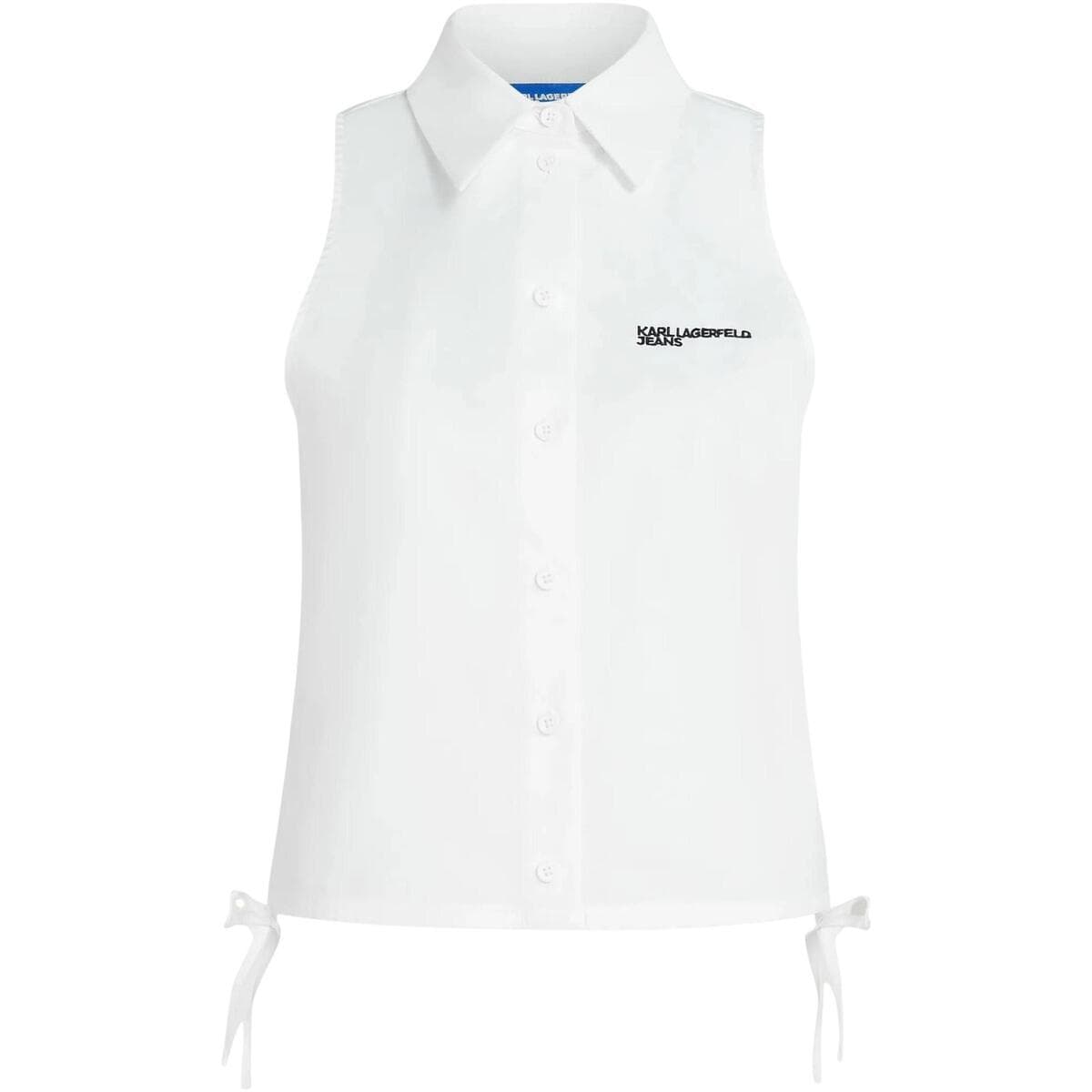 Women's Shirts Karl Lagerfeld White