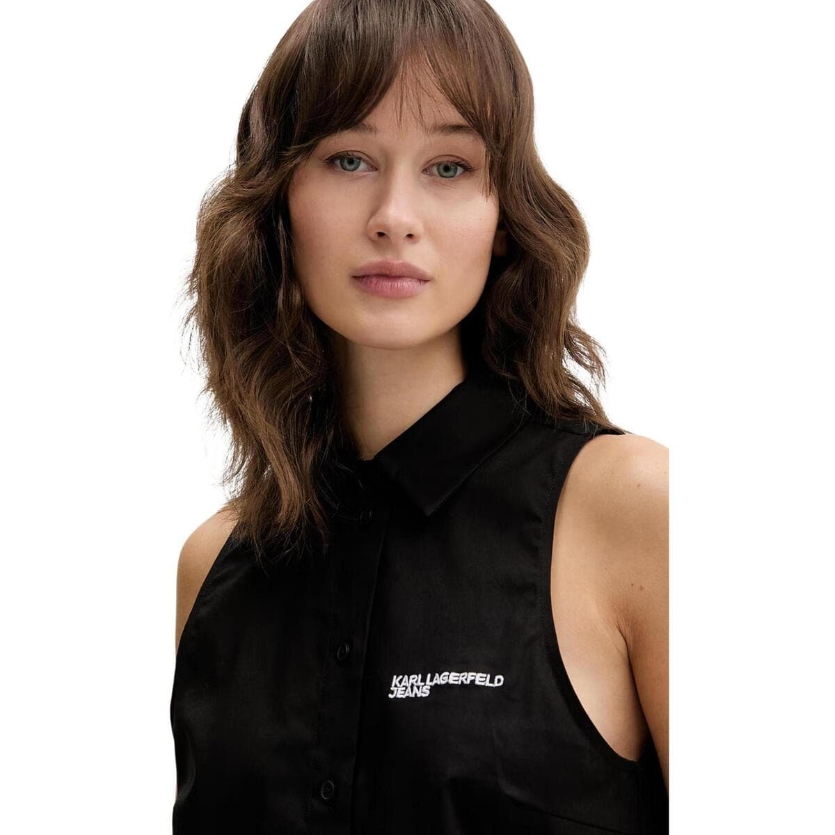 Women's Shirts Karl Lagerfeld Black