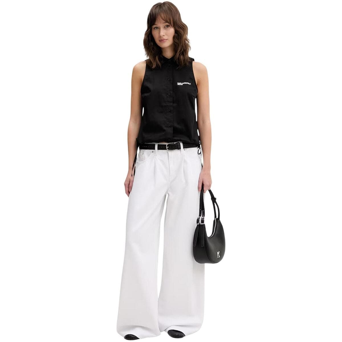 Women's Shirts Karl Lagerfeld Black