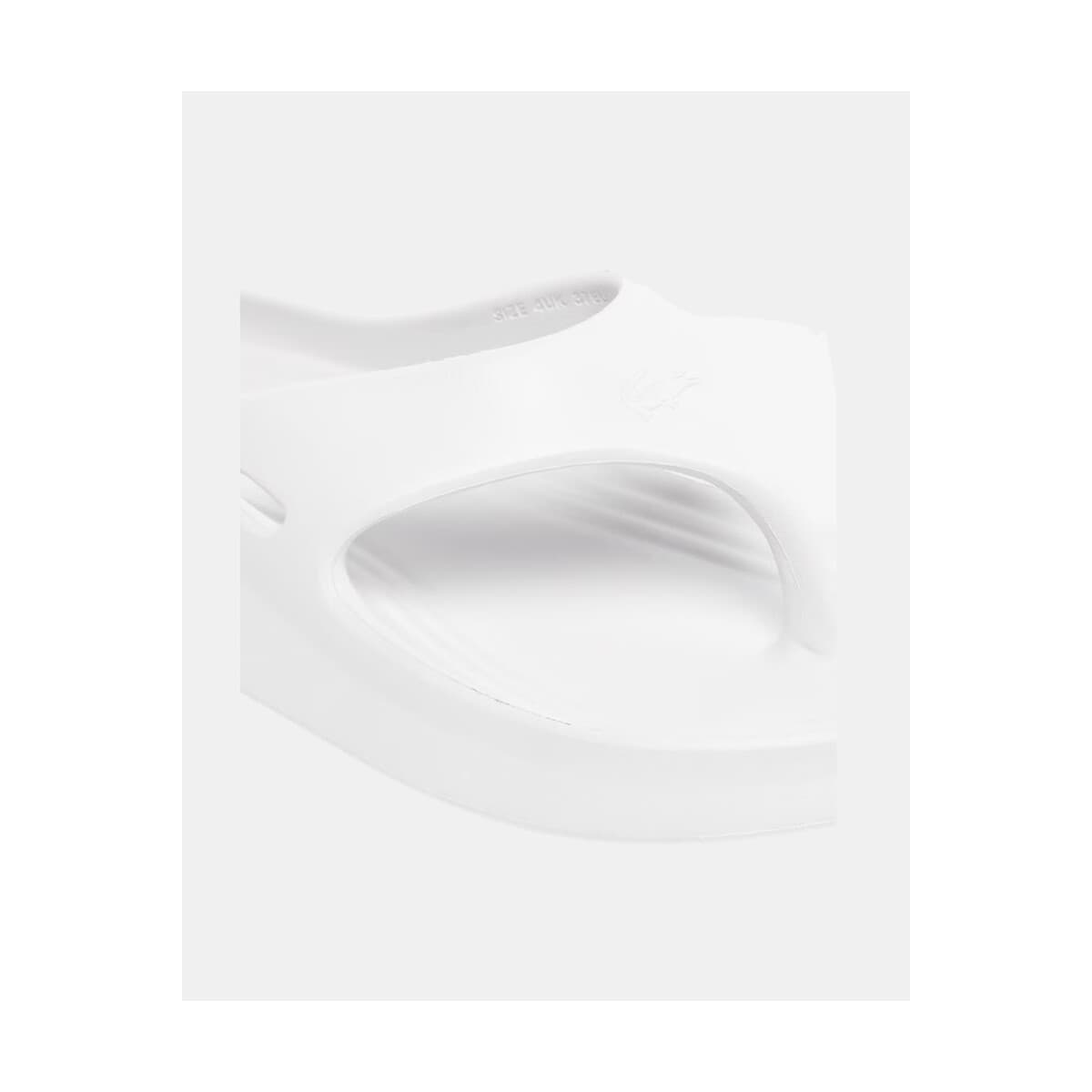 Women's Flip Flops Lacoste White