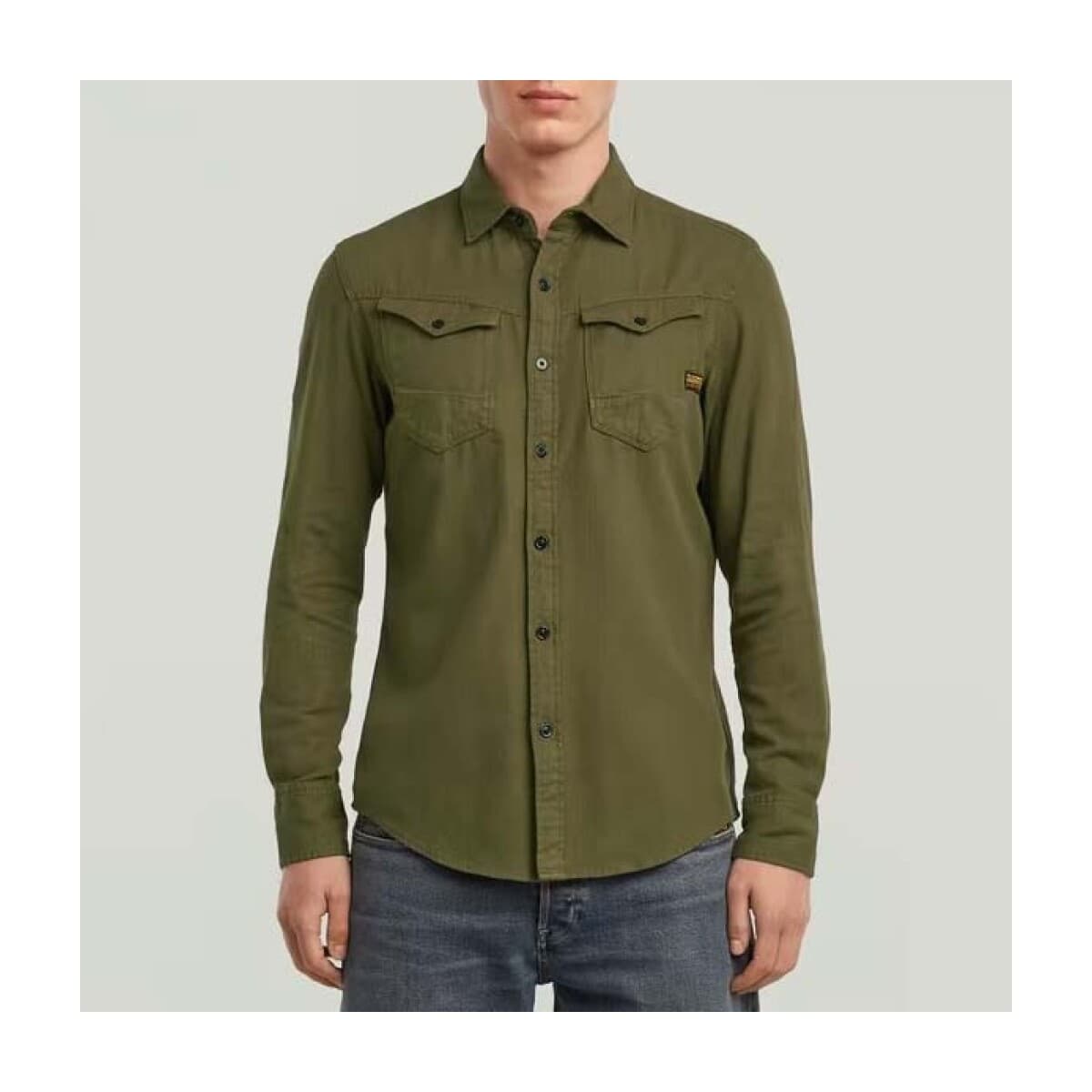 Men's Shirts G-Star Raw Green