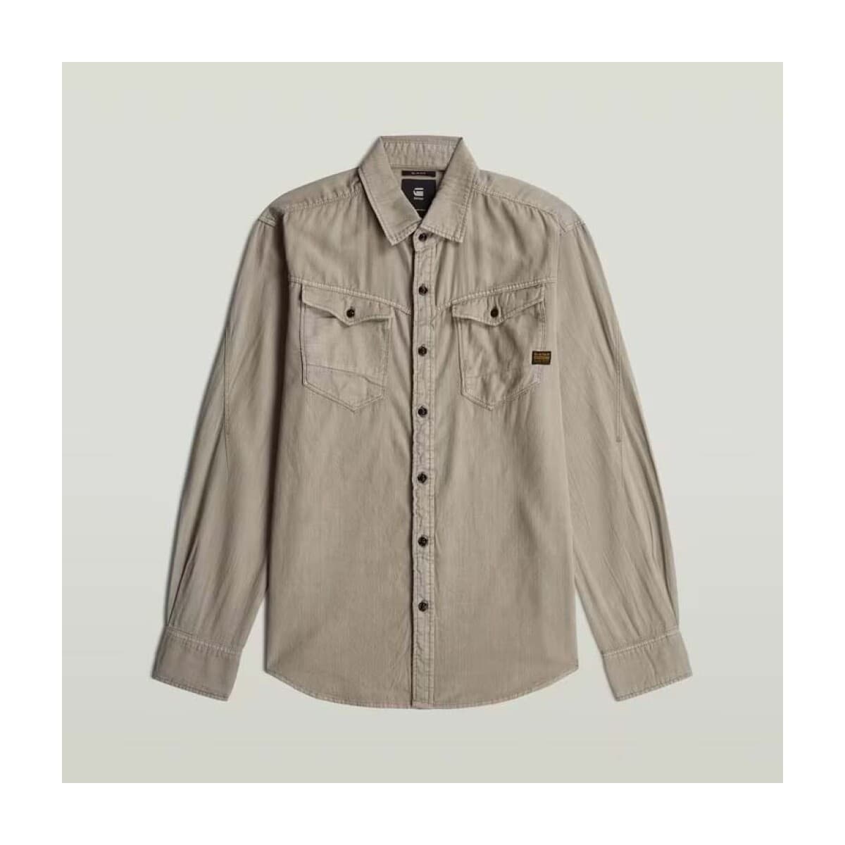 Men's Shirts G-Star Raw Beige