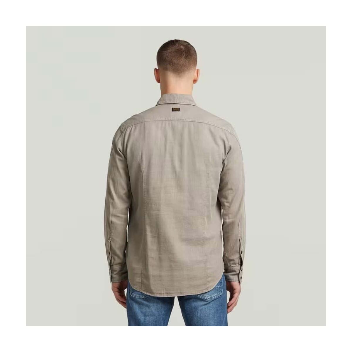 Men's Shirts G-Star Raw Beige