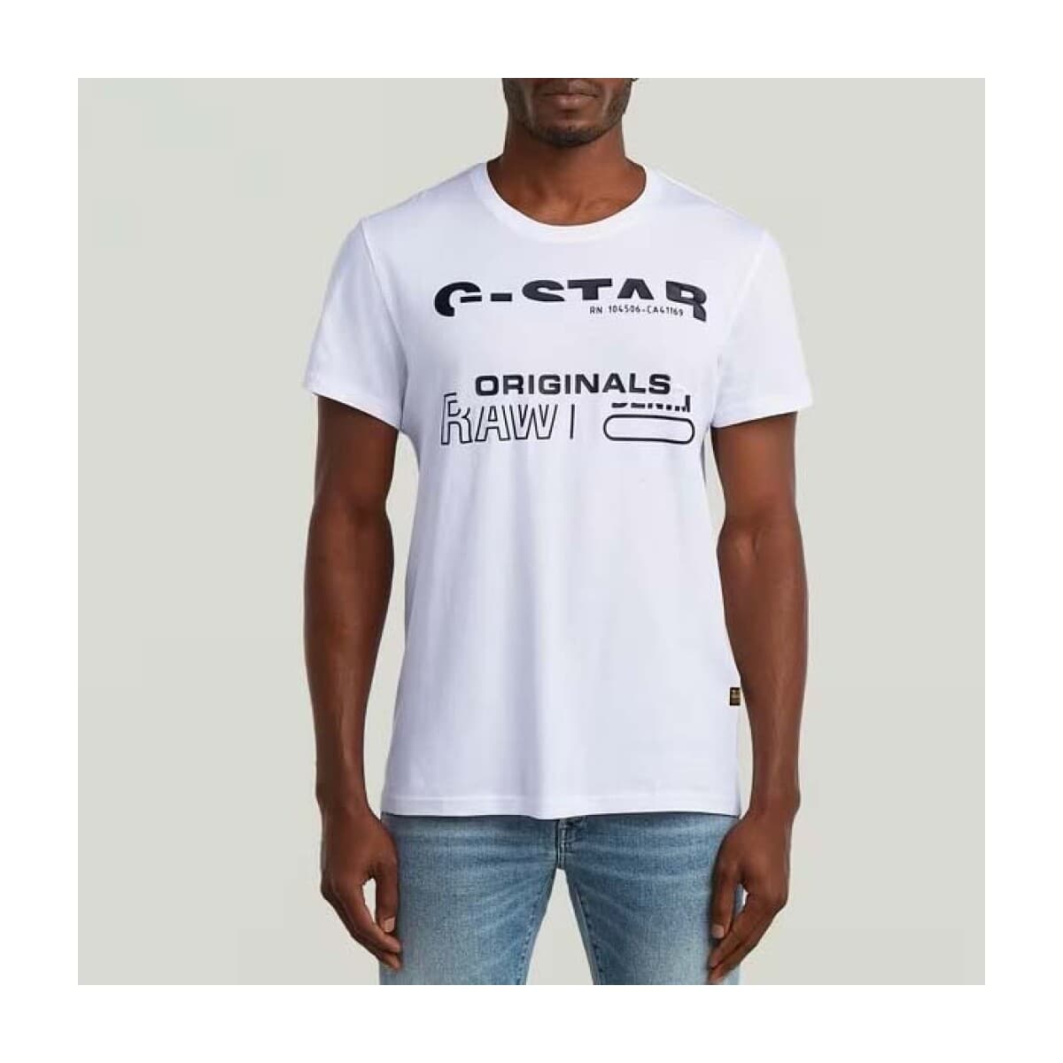 Men's T-Shirts G-Star Raw White