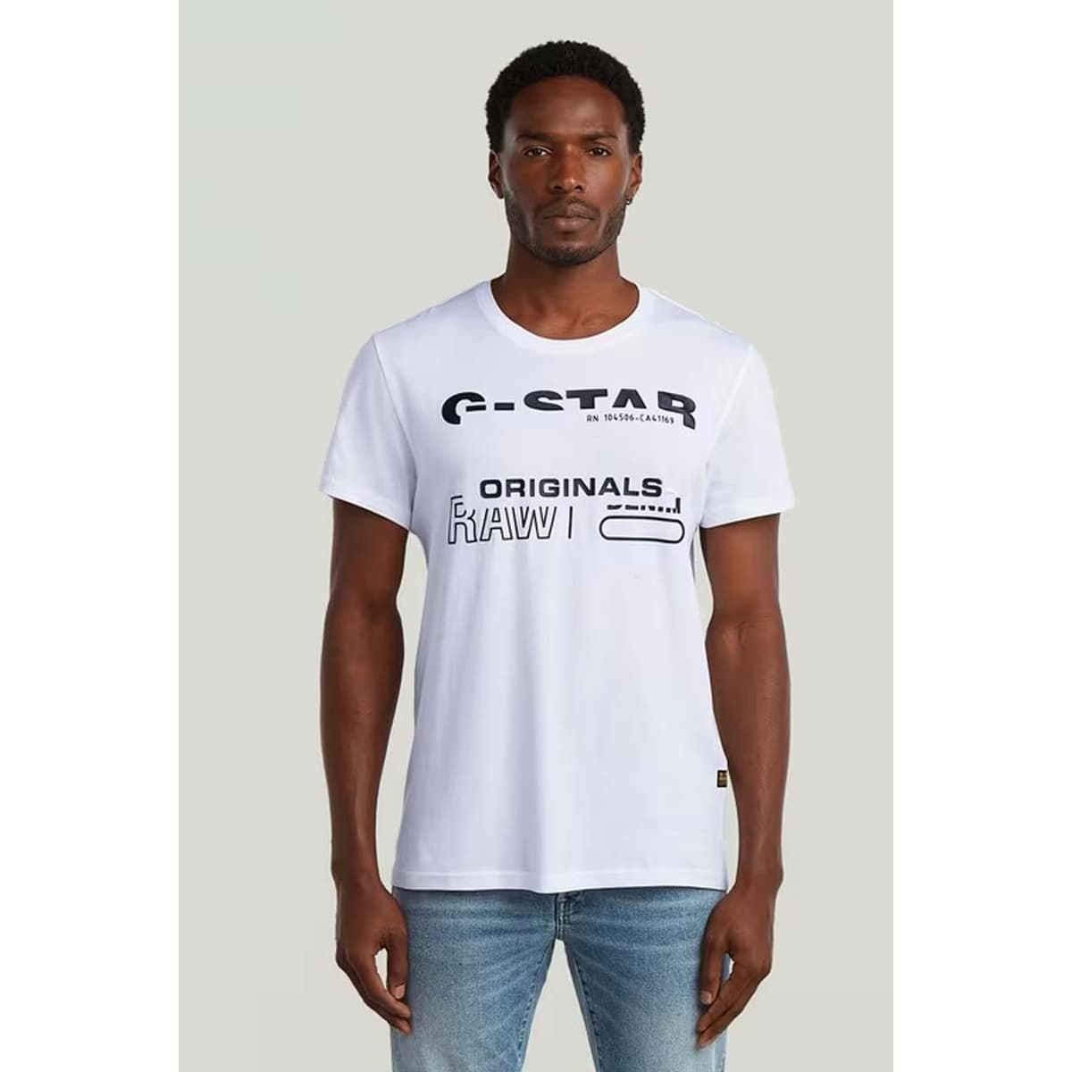 Men's T-Shirts G-Star Raw White
