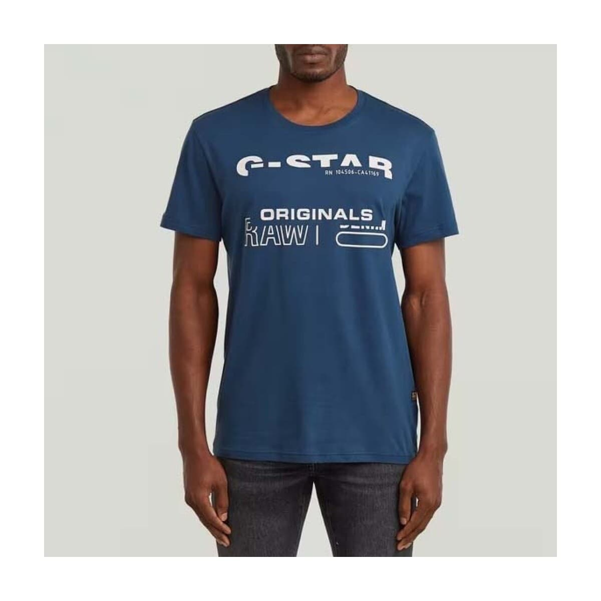 T-shirt με κοντά μανίκια G-Star Raw Camisetas Hombre Modèle D29501 8415