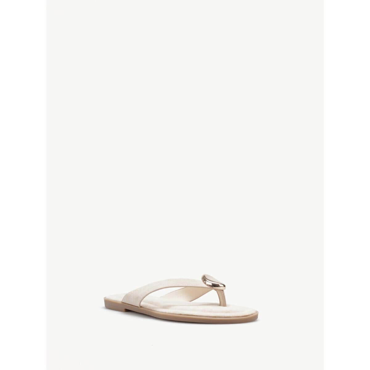 Women's Flip Flops La Modeuse Beige