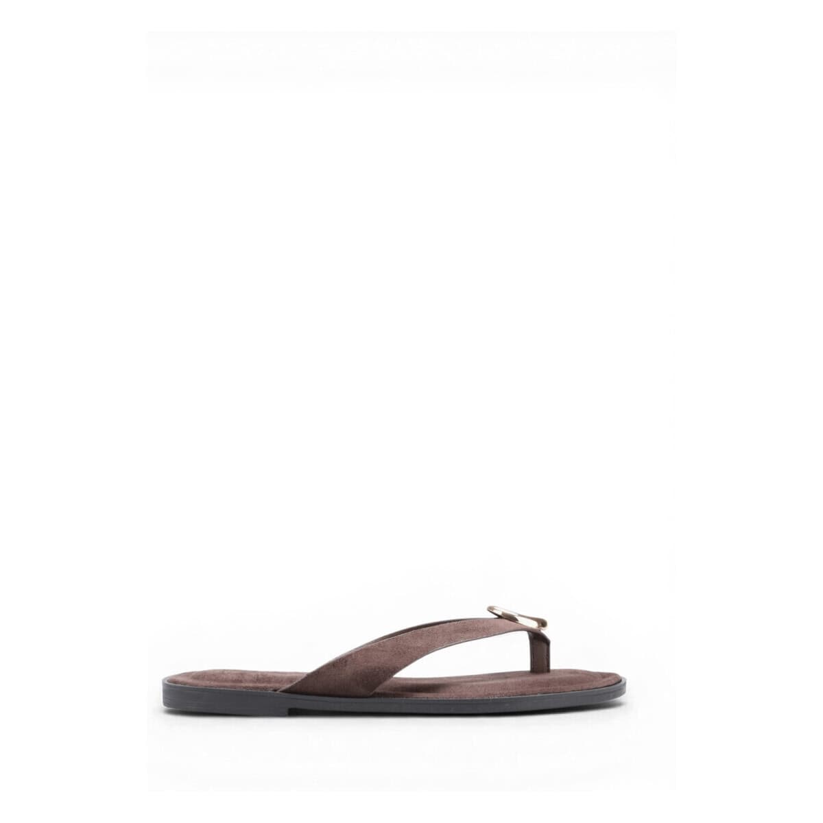 Women's Flip Flops La Modeuse Brown