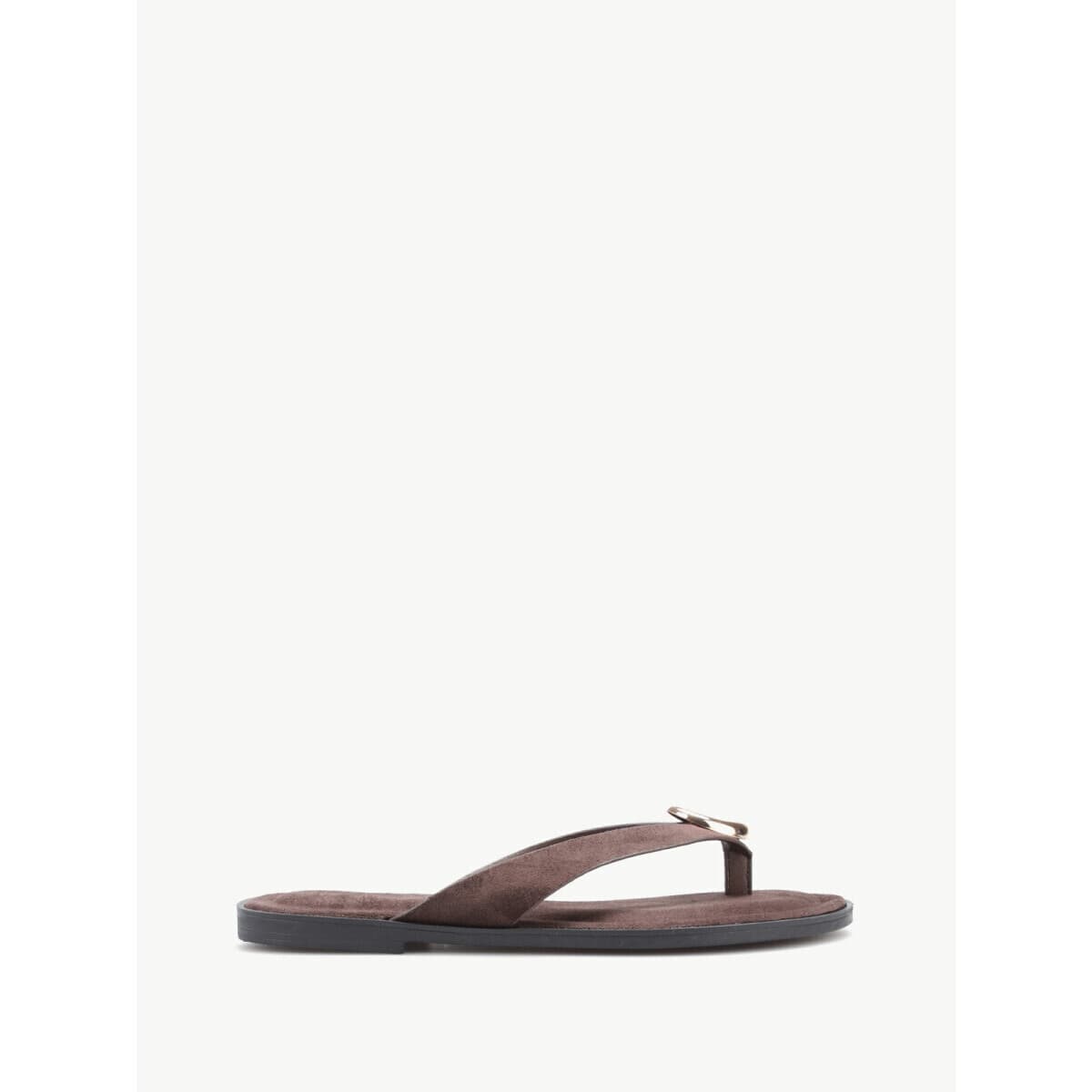 Women's Flip Flops La Modeuse Brown