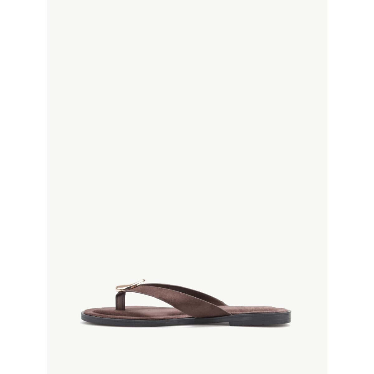 Women's Flip Flops La Modeuse Brown