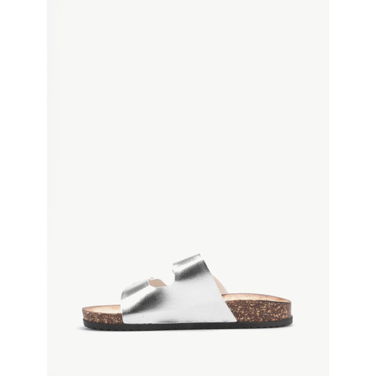 Women's Flip Flops La Modeuse Silver