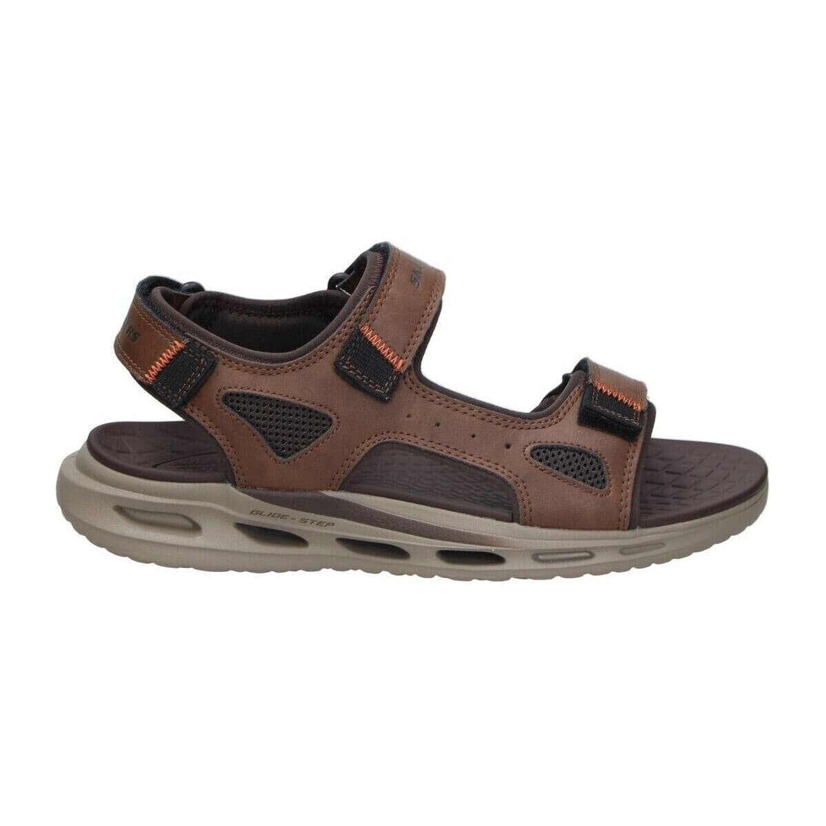 Men's Sandals Skechers Brown
