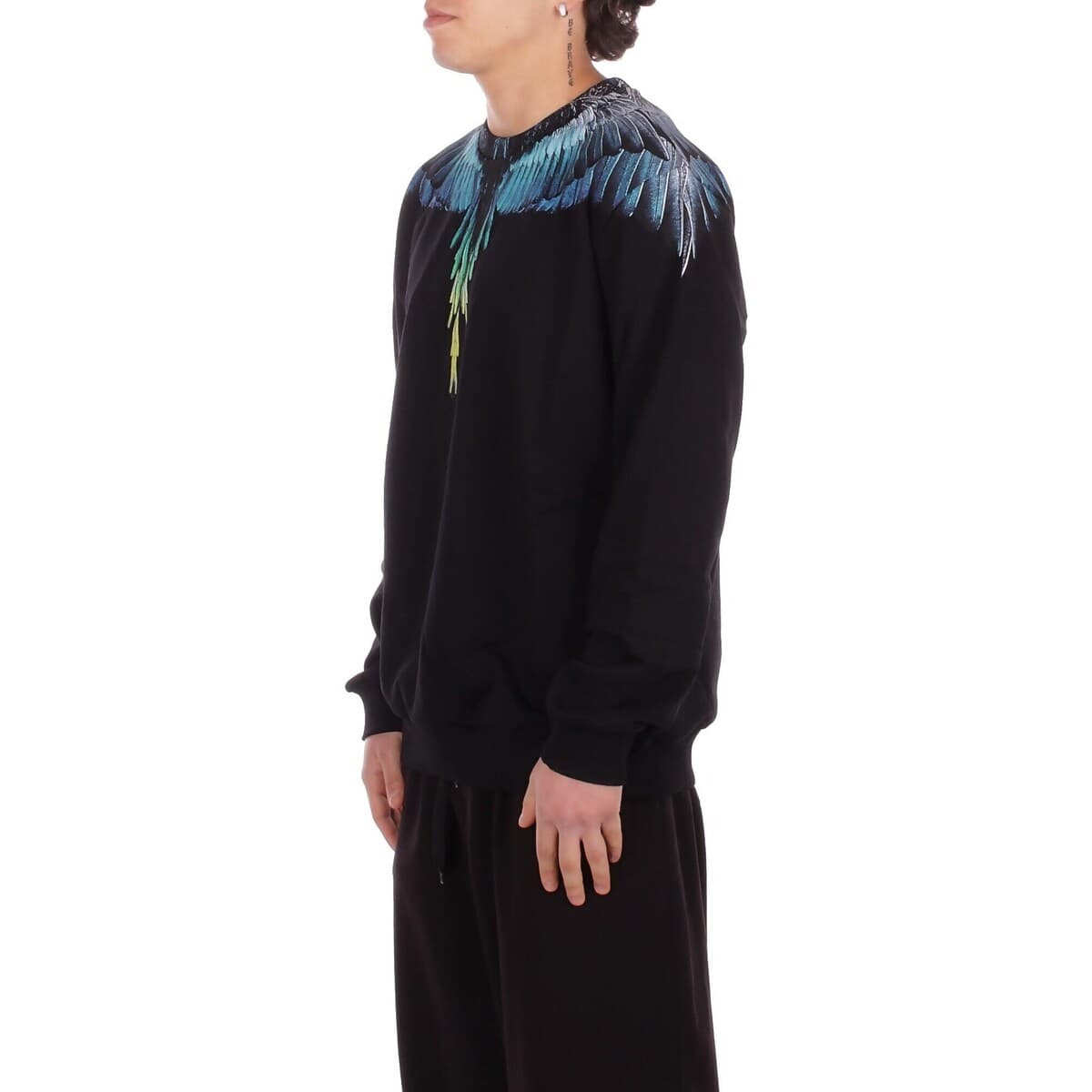 Men's Sports T-Shirts Marcelo Burlon County Of Milan Black