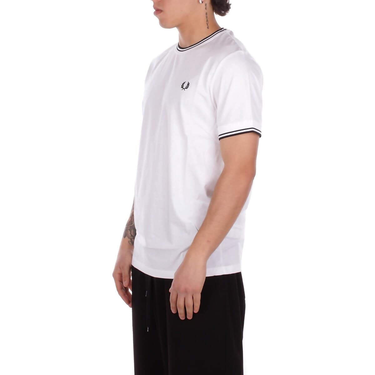 Men's T-Shirts Fred Perry White