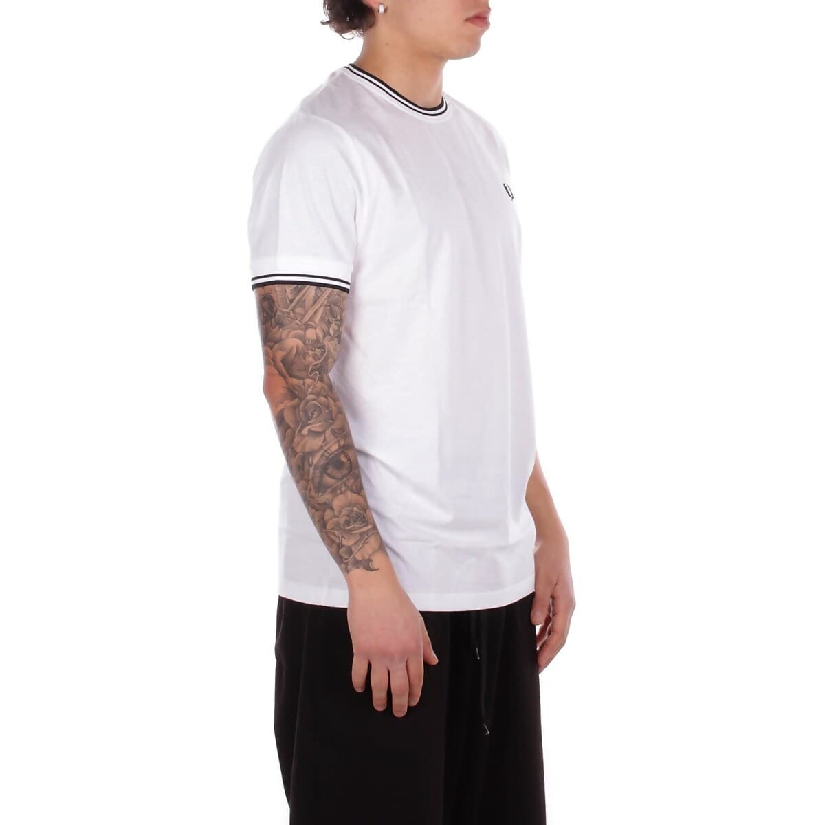 Men's T-Shirts Fred Perry White