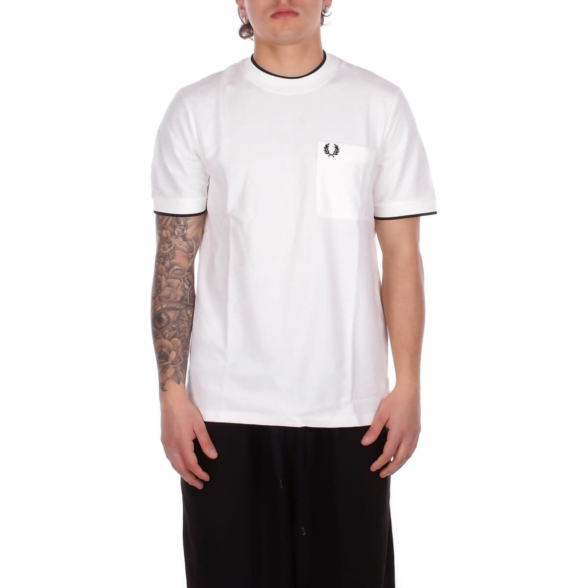 Men's T-Shirts Fred Perry White