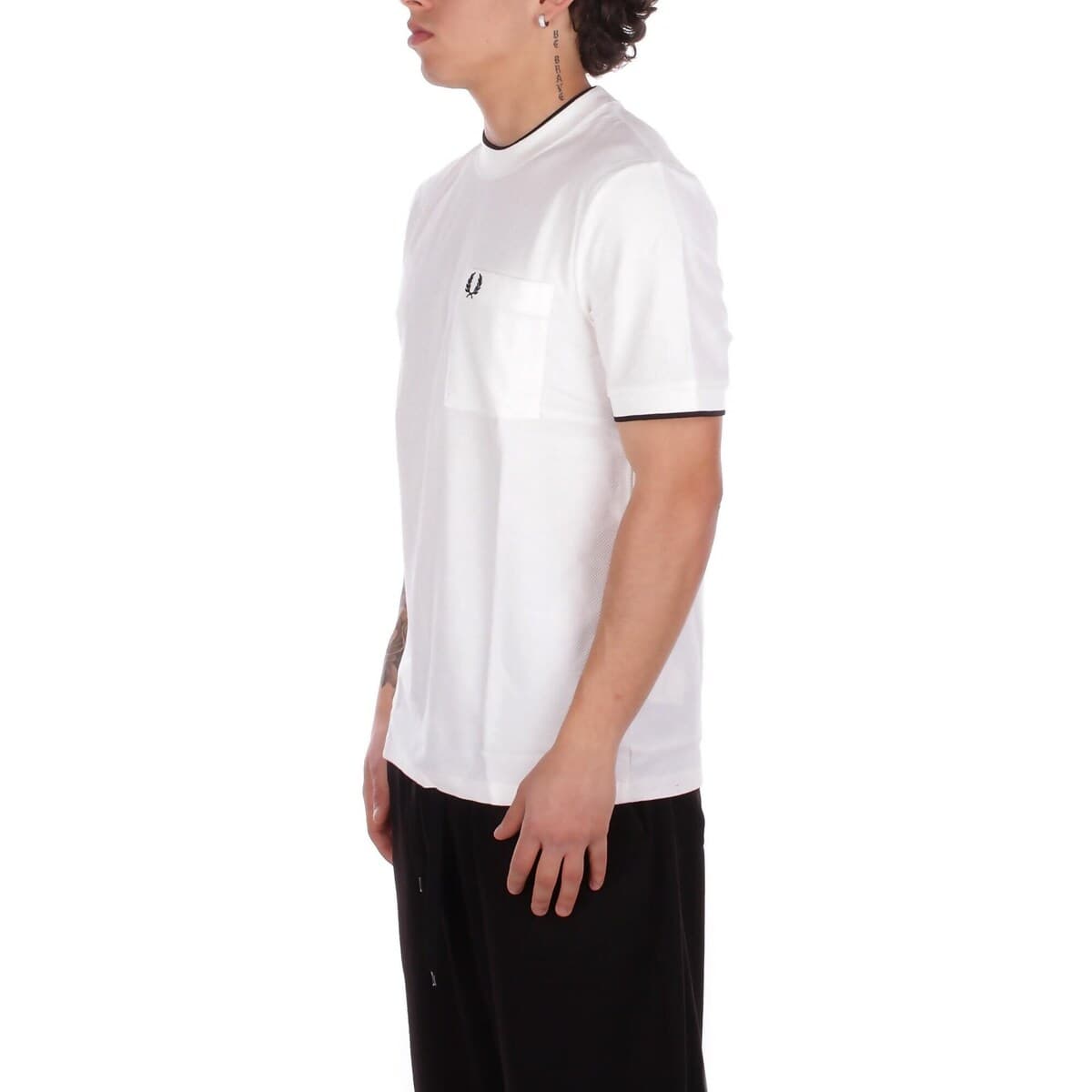 Men's T-Shirts Fred Perry White