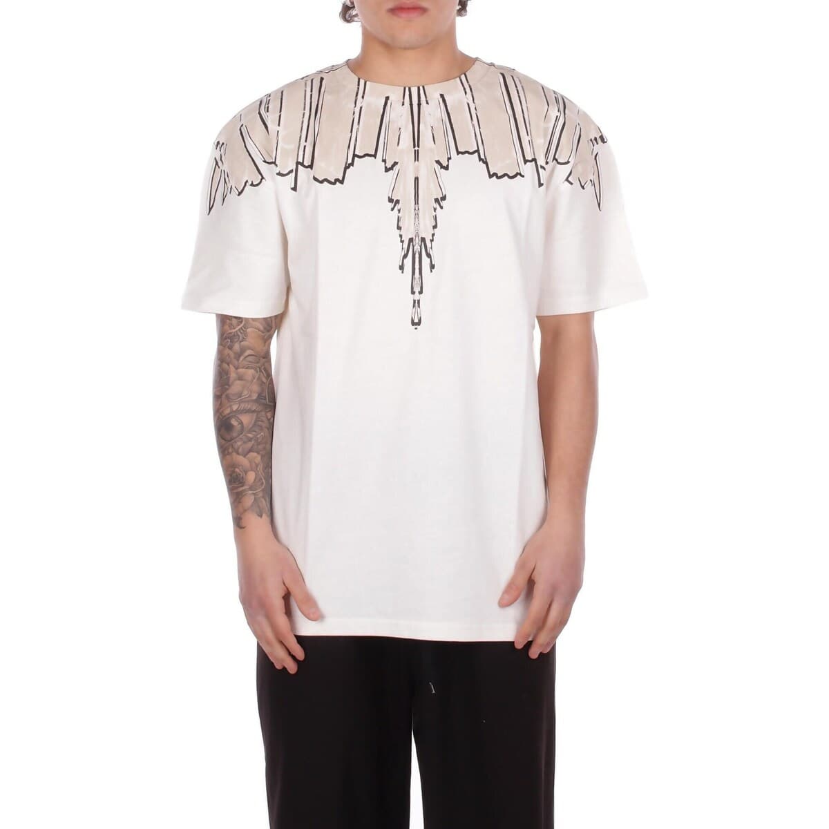 T-shirt με κοντά μανίκια Marcelo Burlon County Of Milan S6CMMATH021