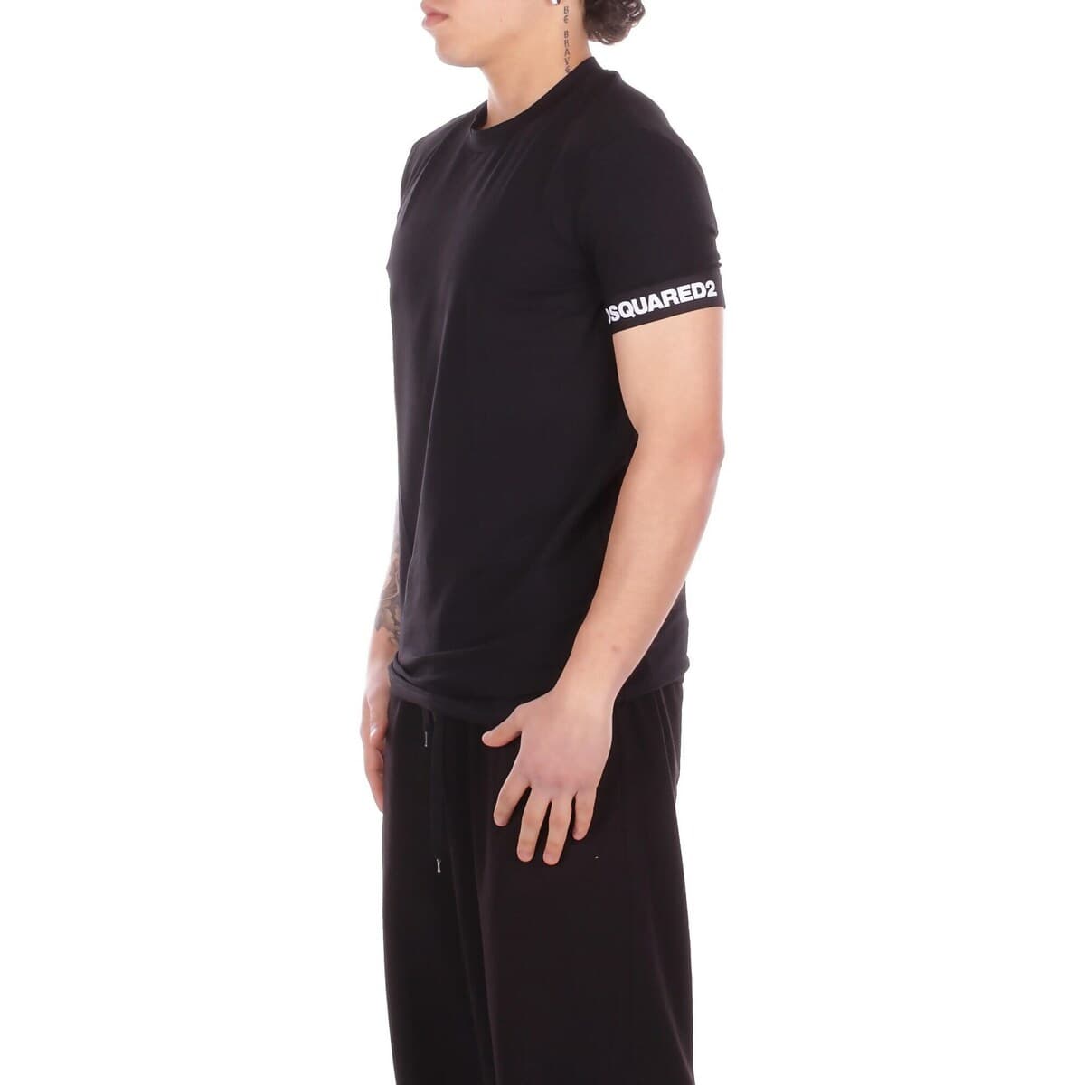 Men's T-Shirts Dsquared Black