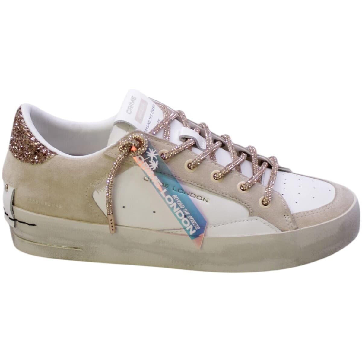 Women's Sneakers Crime London White