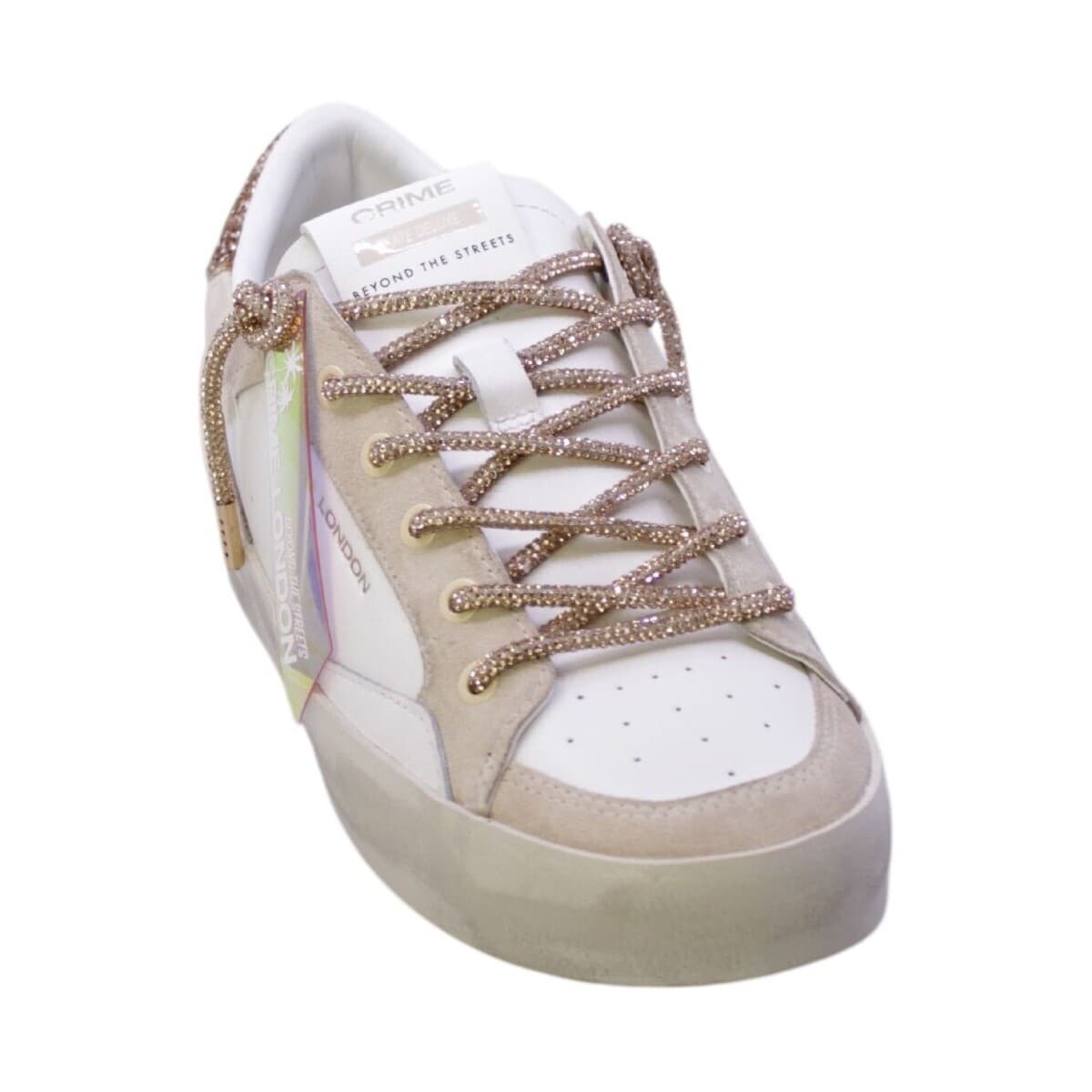 Women's Sneakers Crime London White