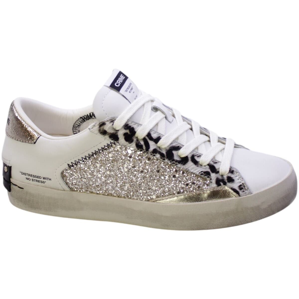 Women's Sneakers Crime London White