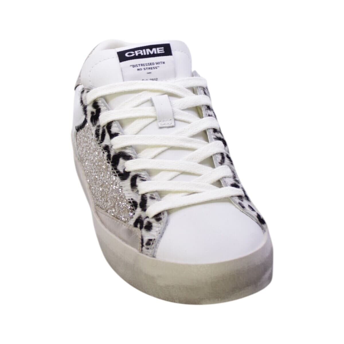 Women's Sneakers Crime London White