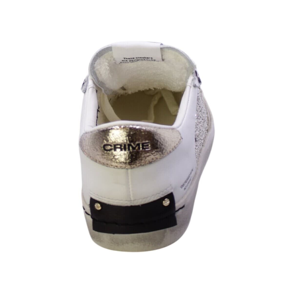 Women's Sneakers Crime London White