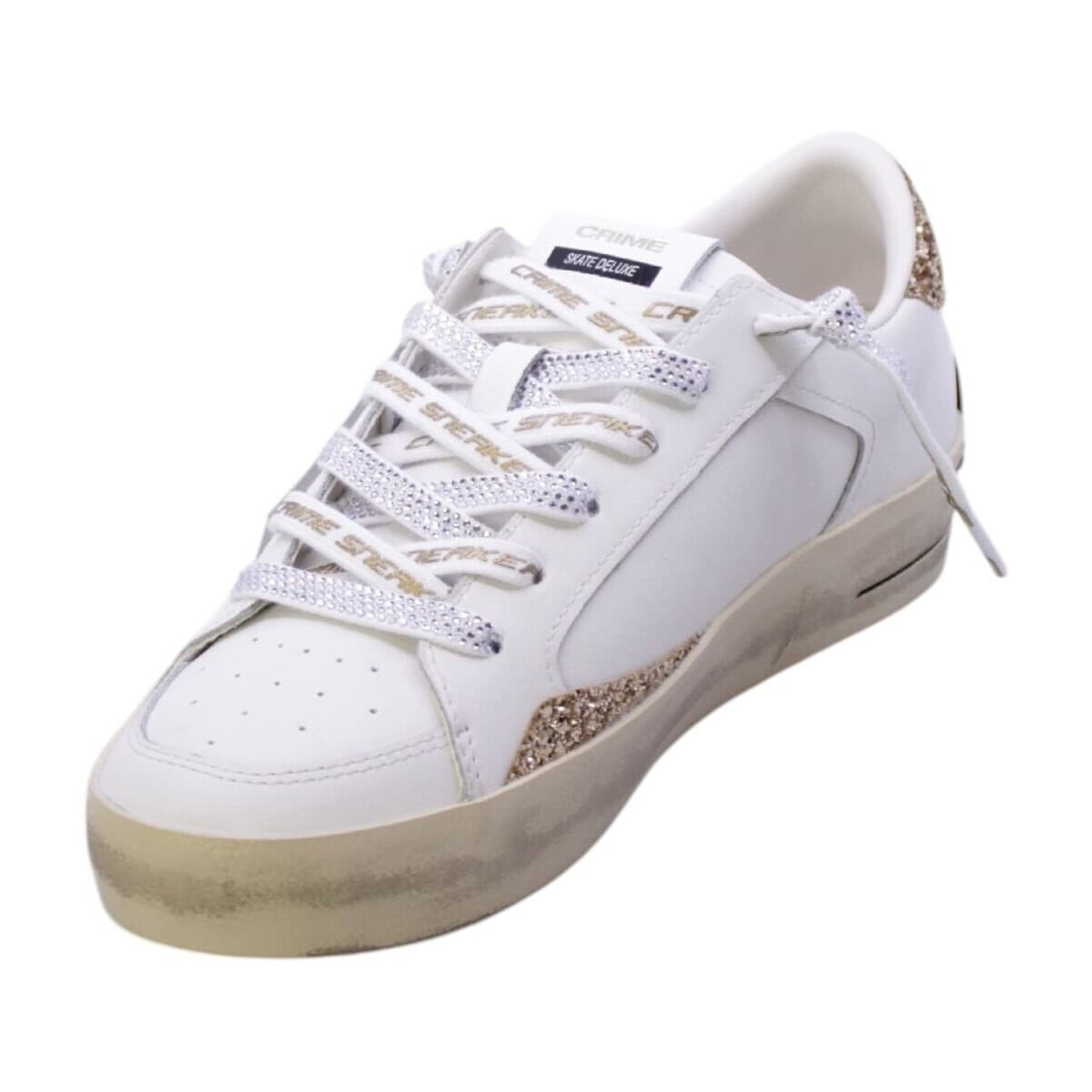 Women's Sneakers Crime London White
