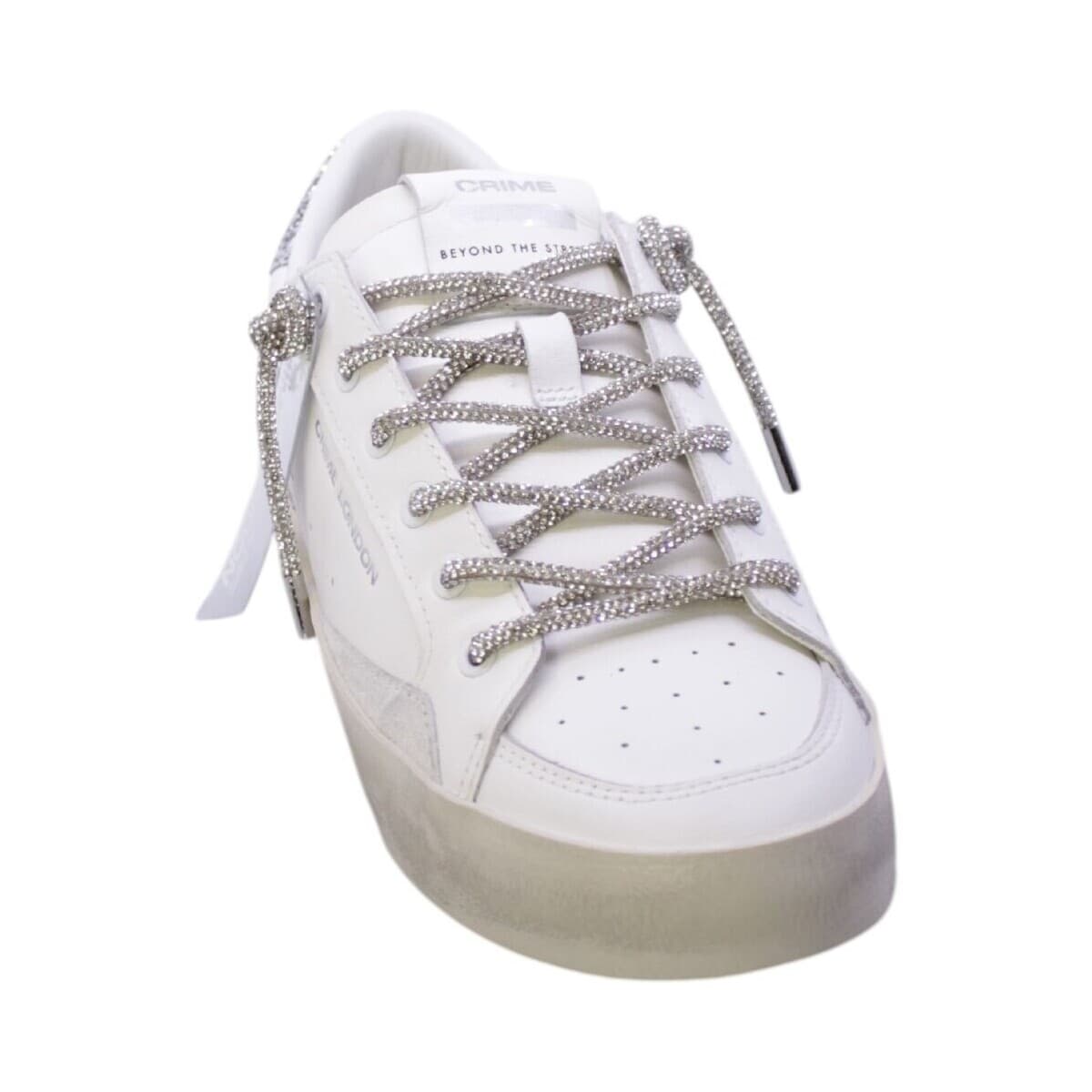 Women's Sneakers Crime London White
