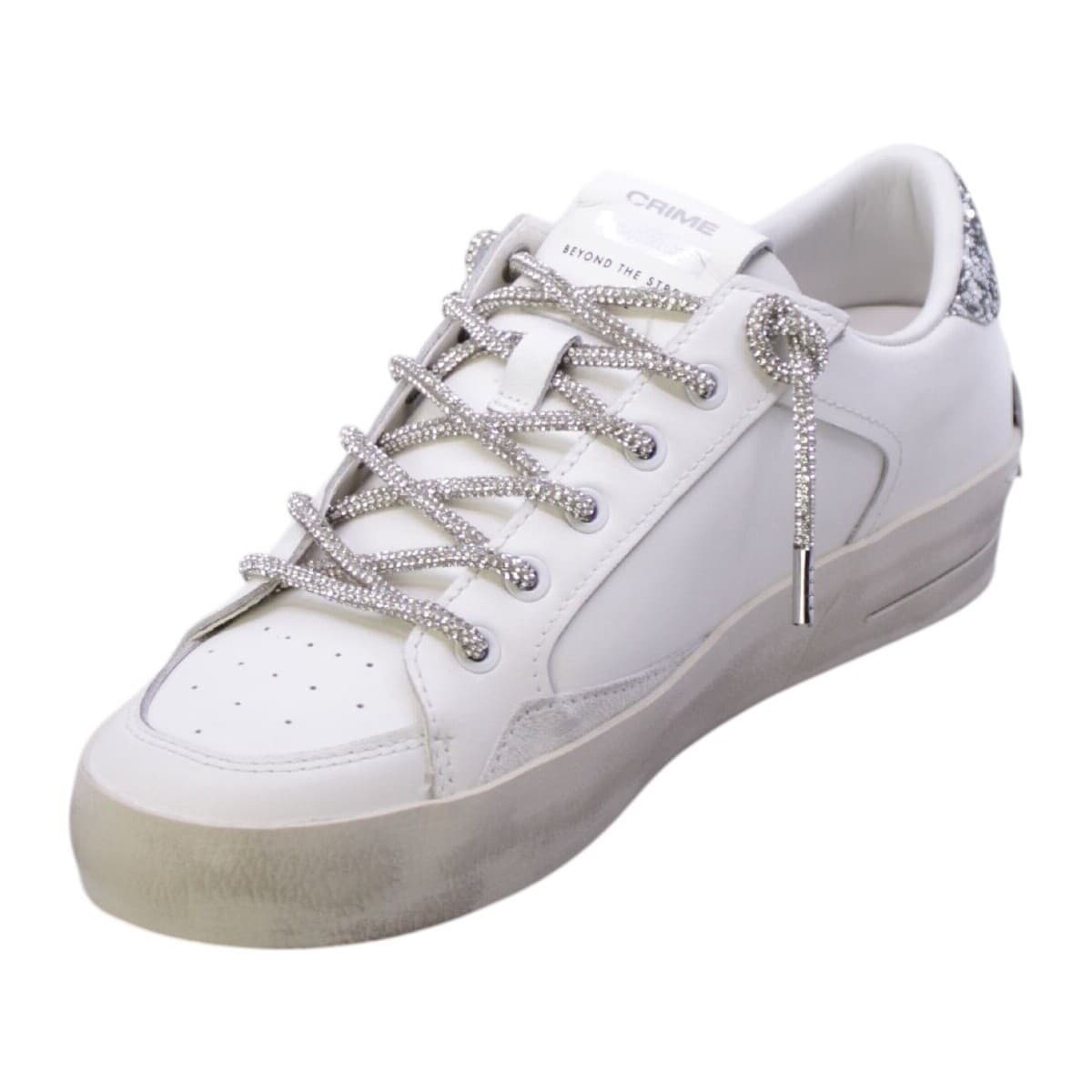 Women's Sneakers Crime London White