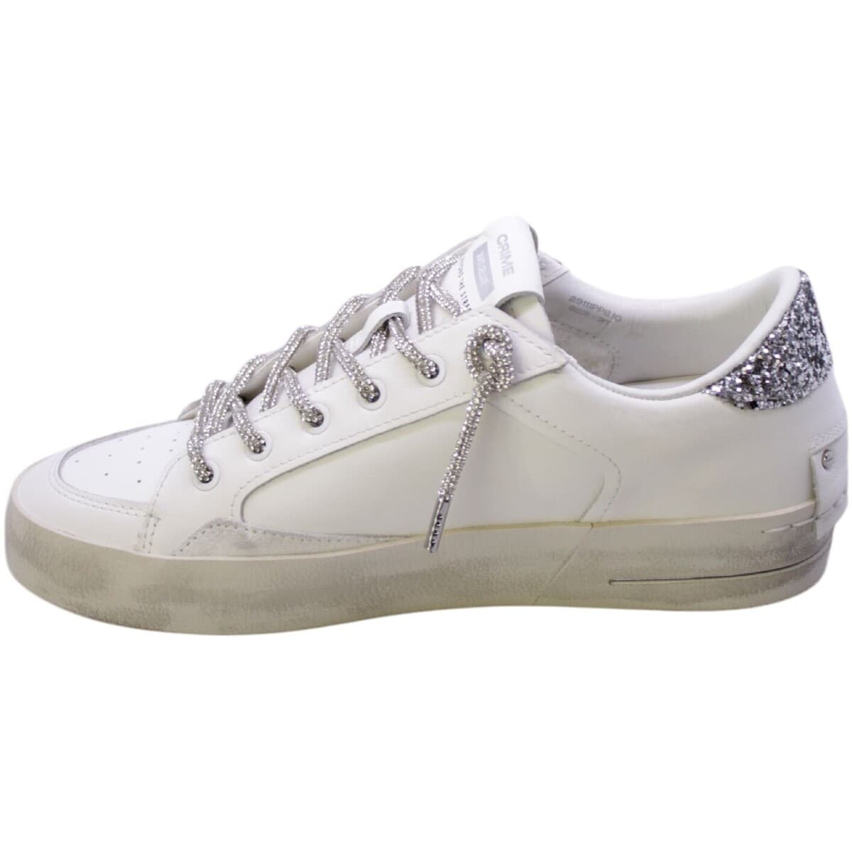Women's Sneakers Crime London White