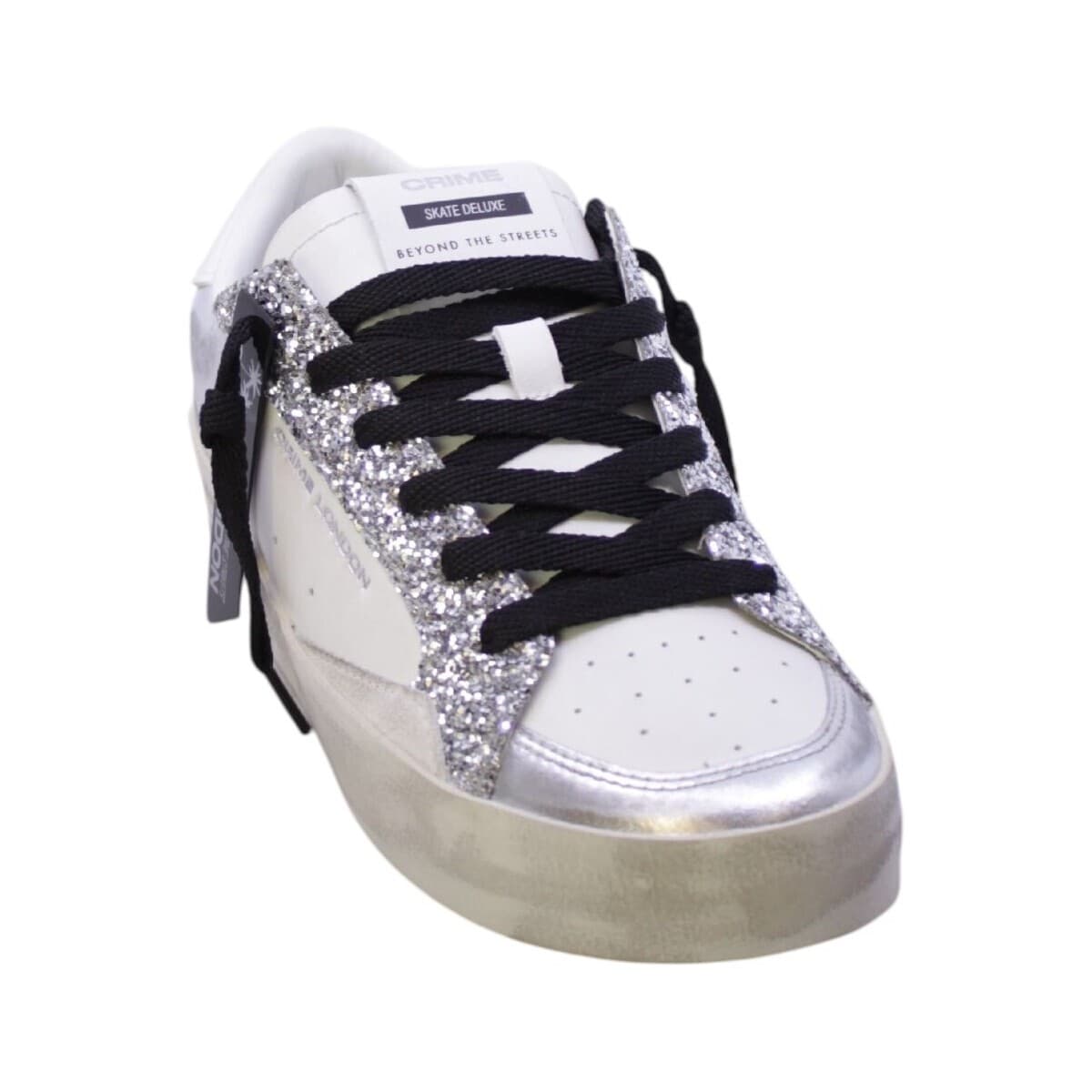 Women's Sneakers Crime London White
