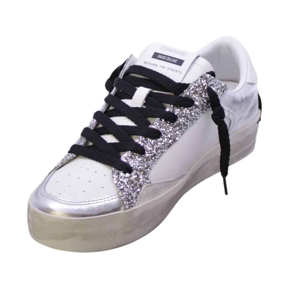 Women's Sneakers Crime London White