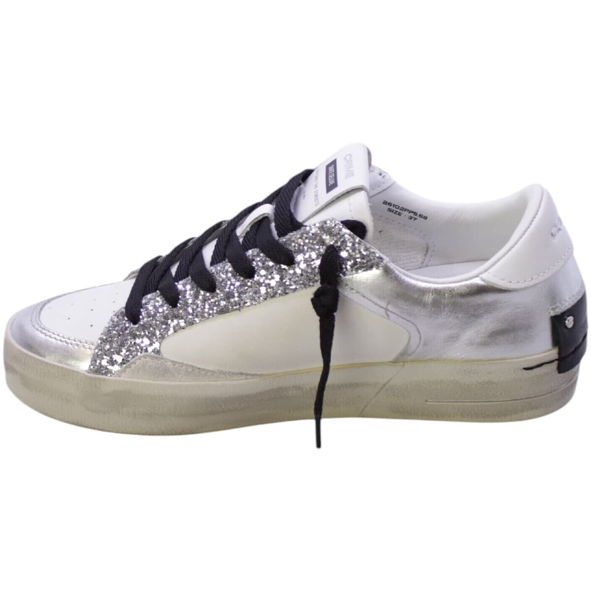 Women's Sneakers Crime London White