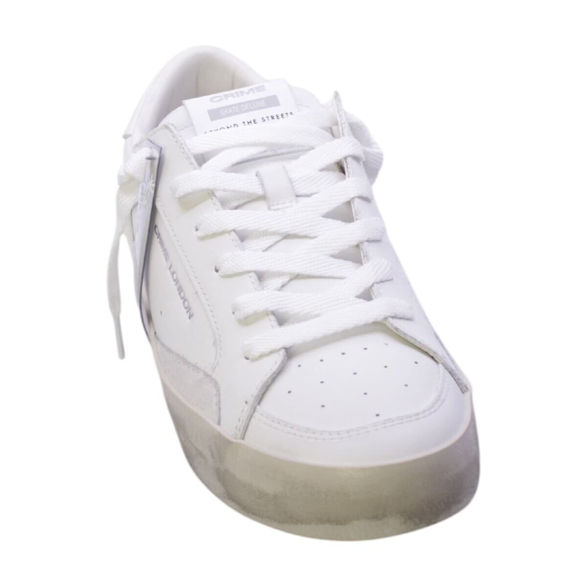 Men's Sneakers Crime London White