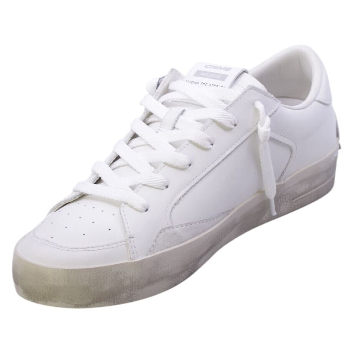 Men's Sneakers Crime London White
