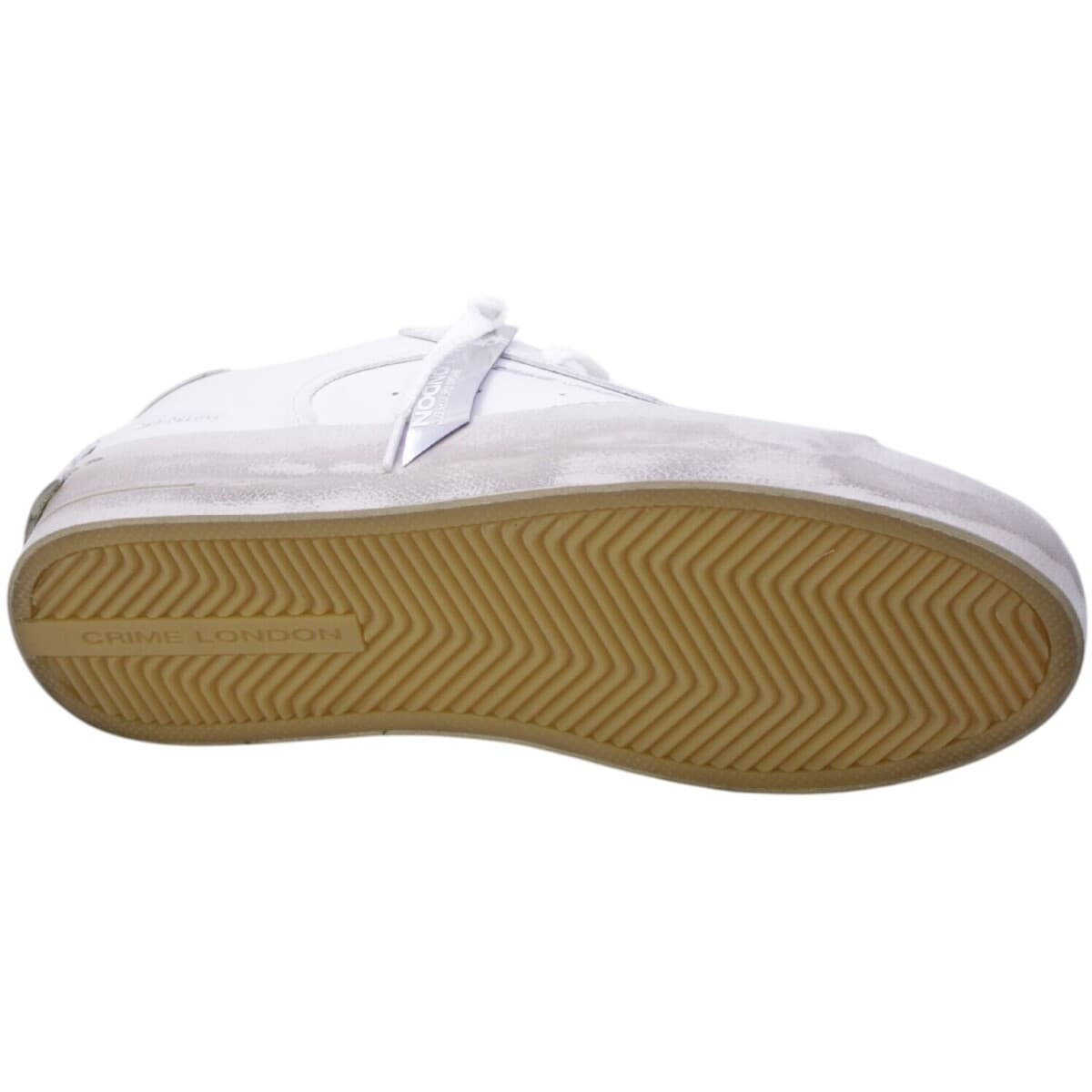 Men's Sneakers Crime London White